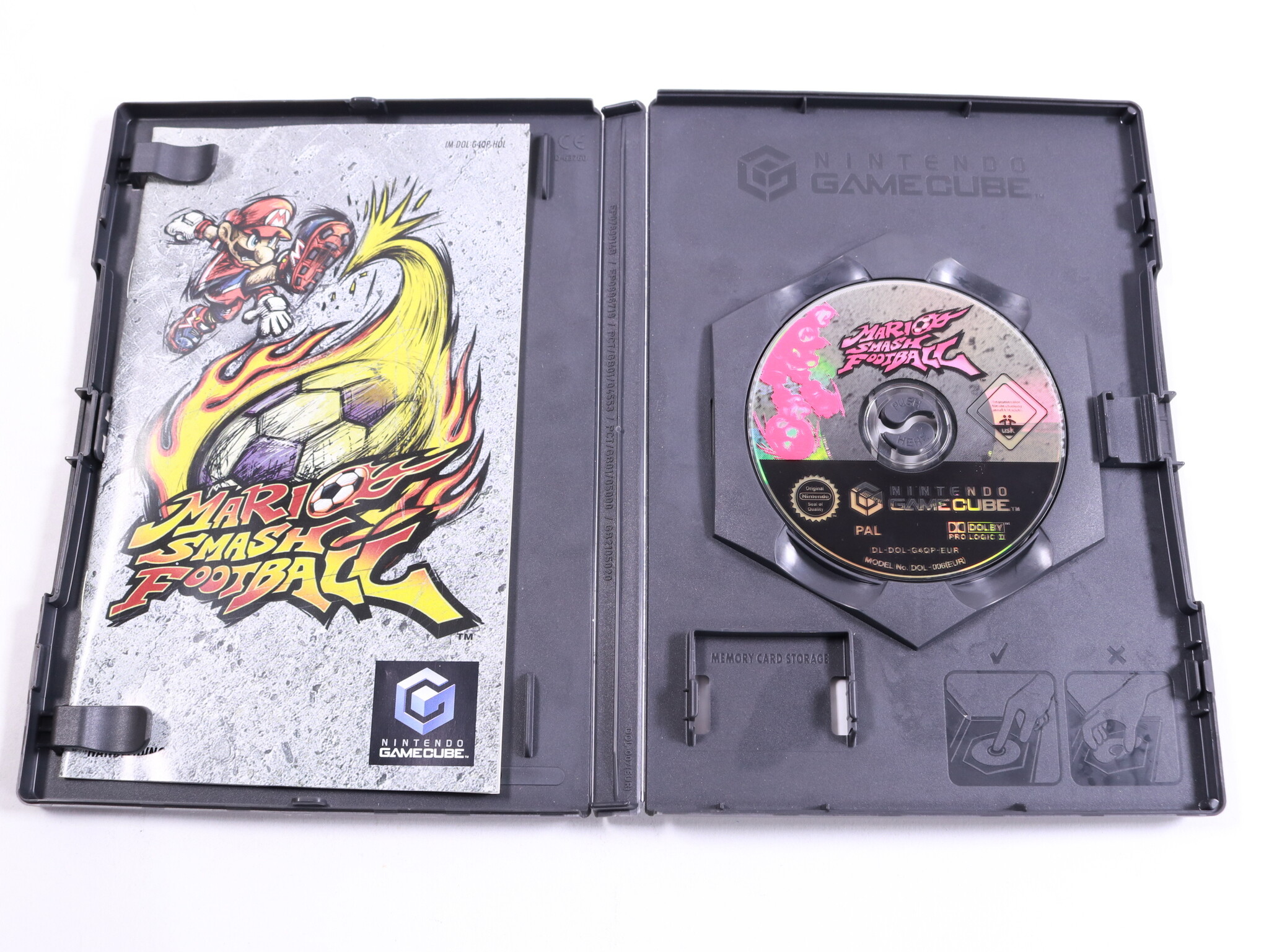 GameCube - Mario Smash FootBall - Nintendo - productfoto 3