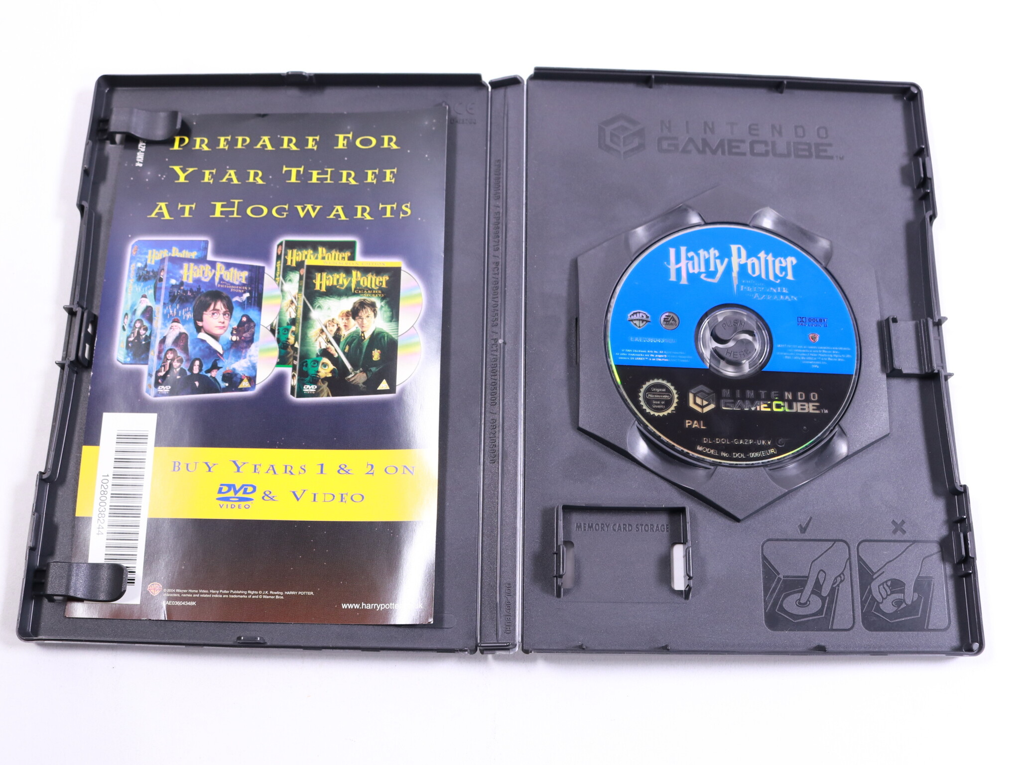 GameCube - Harry Potter and the Prisoner of Azkaban - EA games - productfoto 2