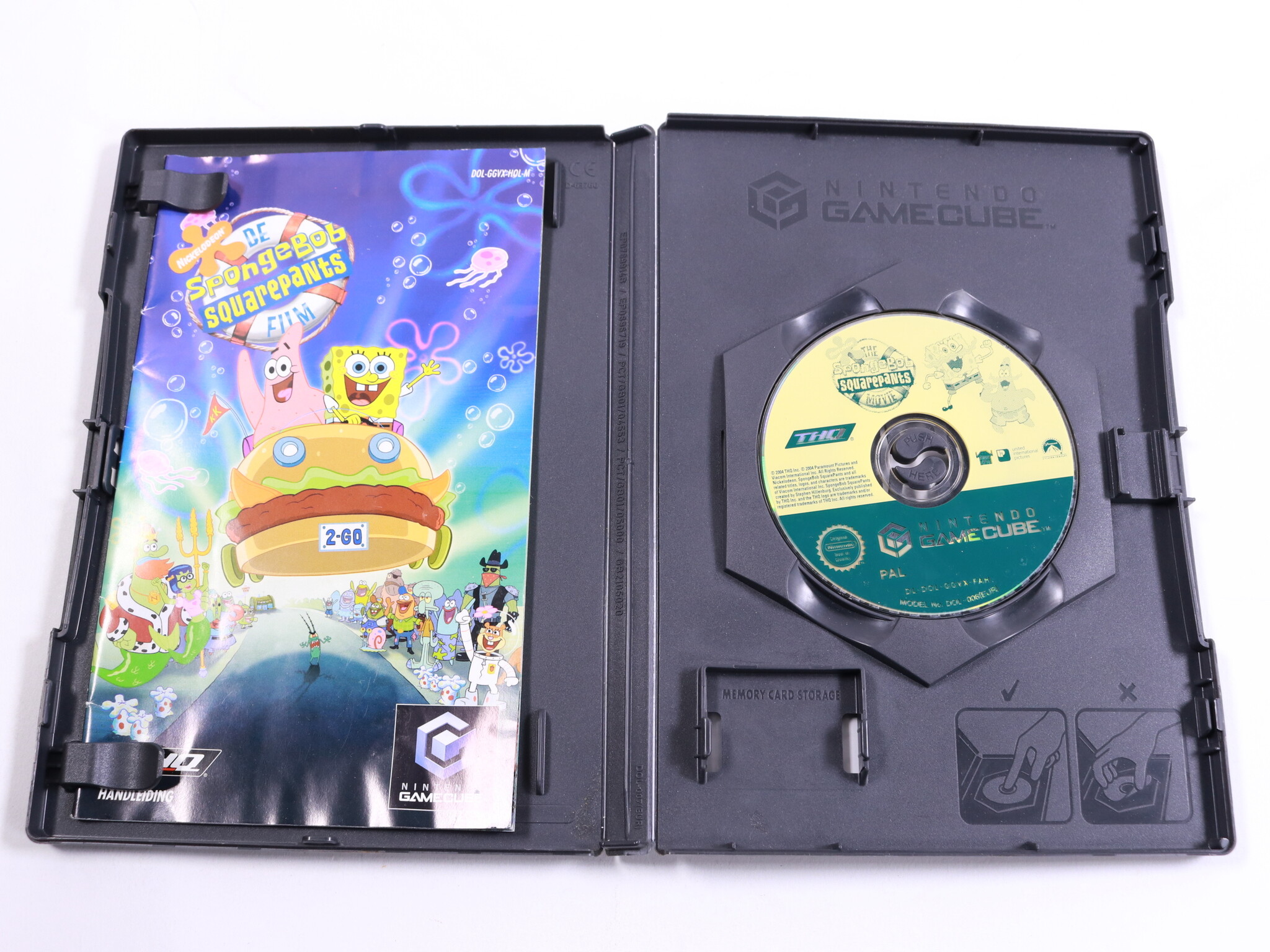 GameCube - SpongeBob SquarePants: The Movie - Heavy Iron Studios - productfoto 3