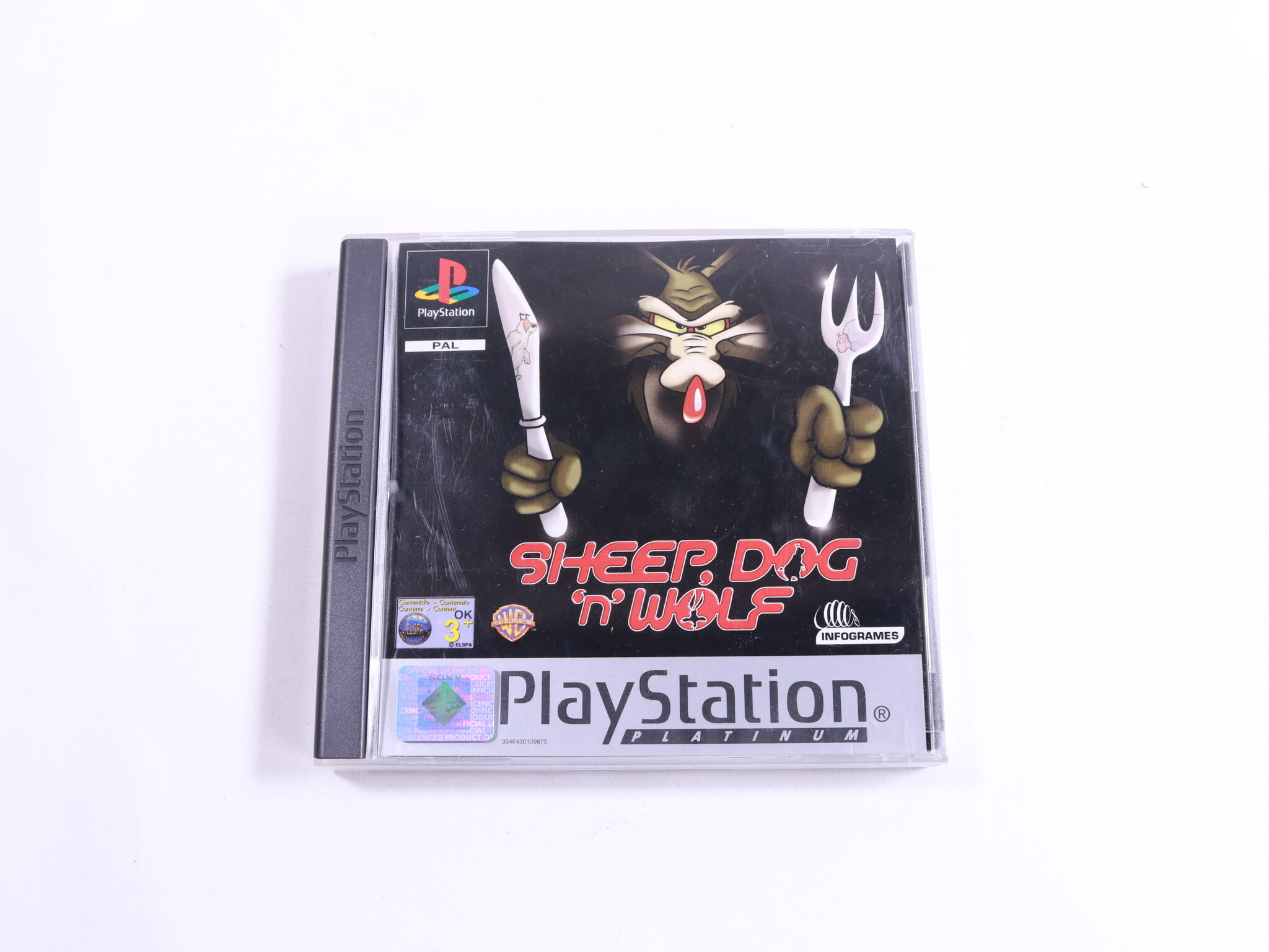 PlayStation 1 - Sheep, Dog 'n' Wolf  [Platinum]