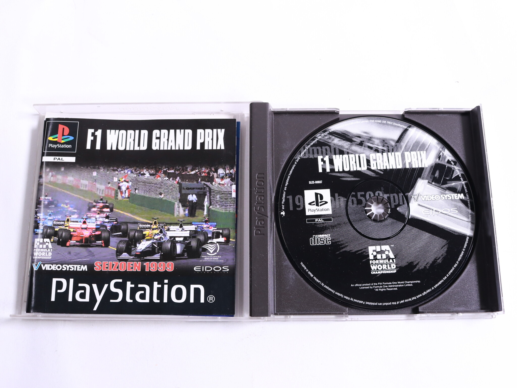 PlayStation 1 - F1 World Grand Prix - Lankhor - productfoto 2