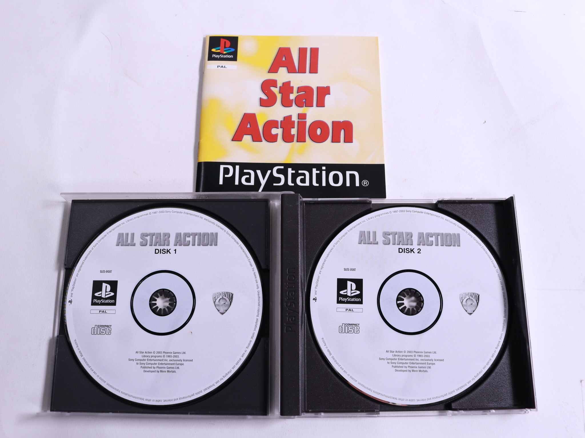 PlayStation 1 - All Star Action - Infogrames - productfoto 2