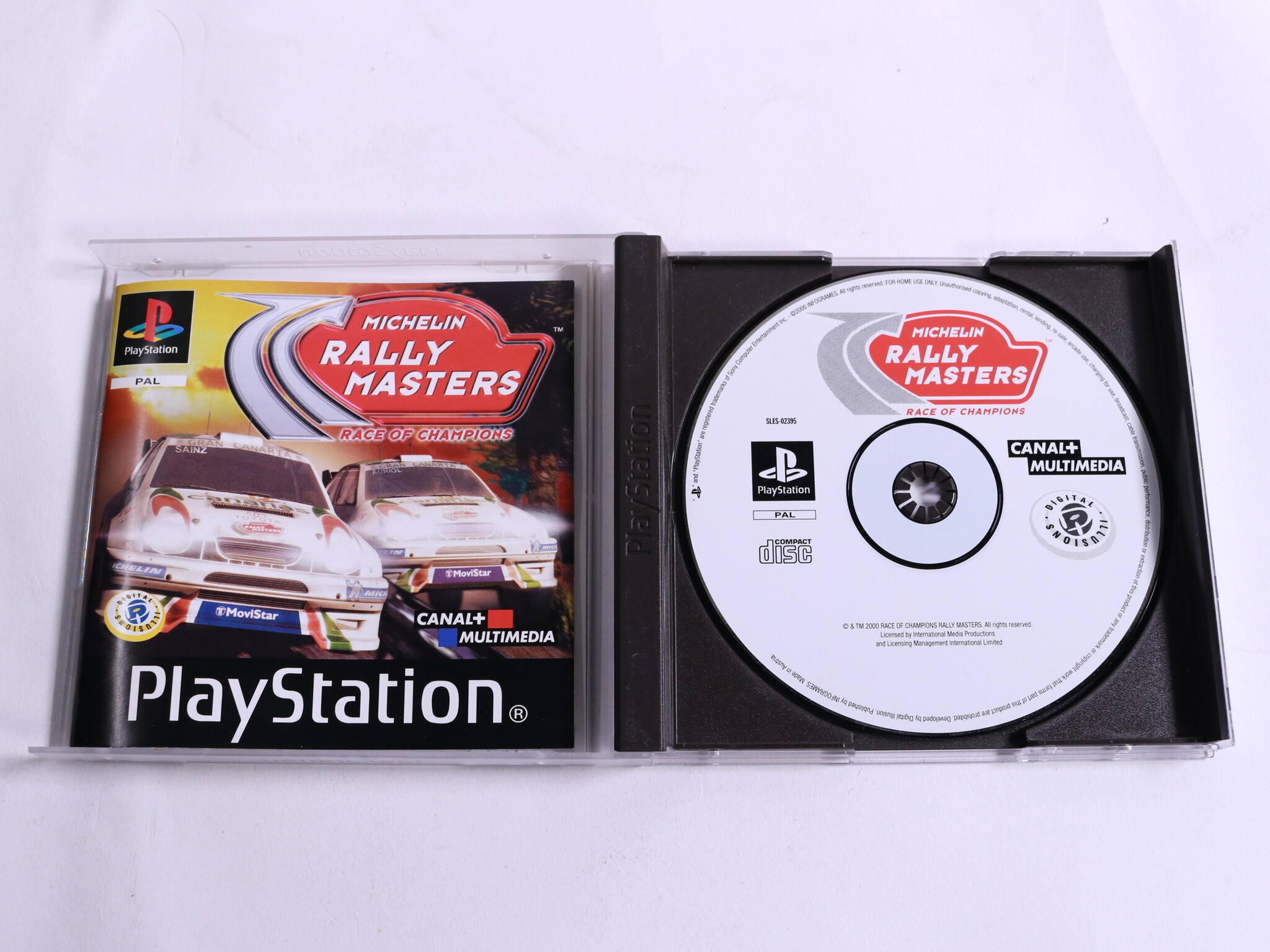 PlayStation 1 - Rally Masters: Race of Champions - DICE - productfoto 2