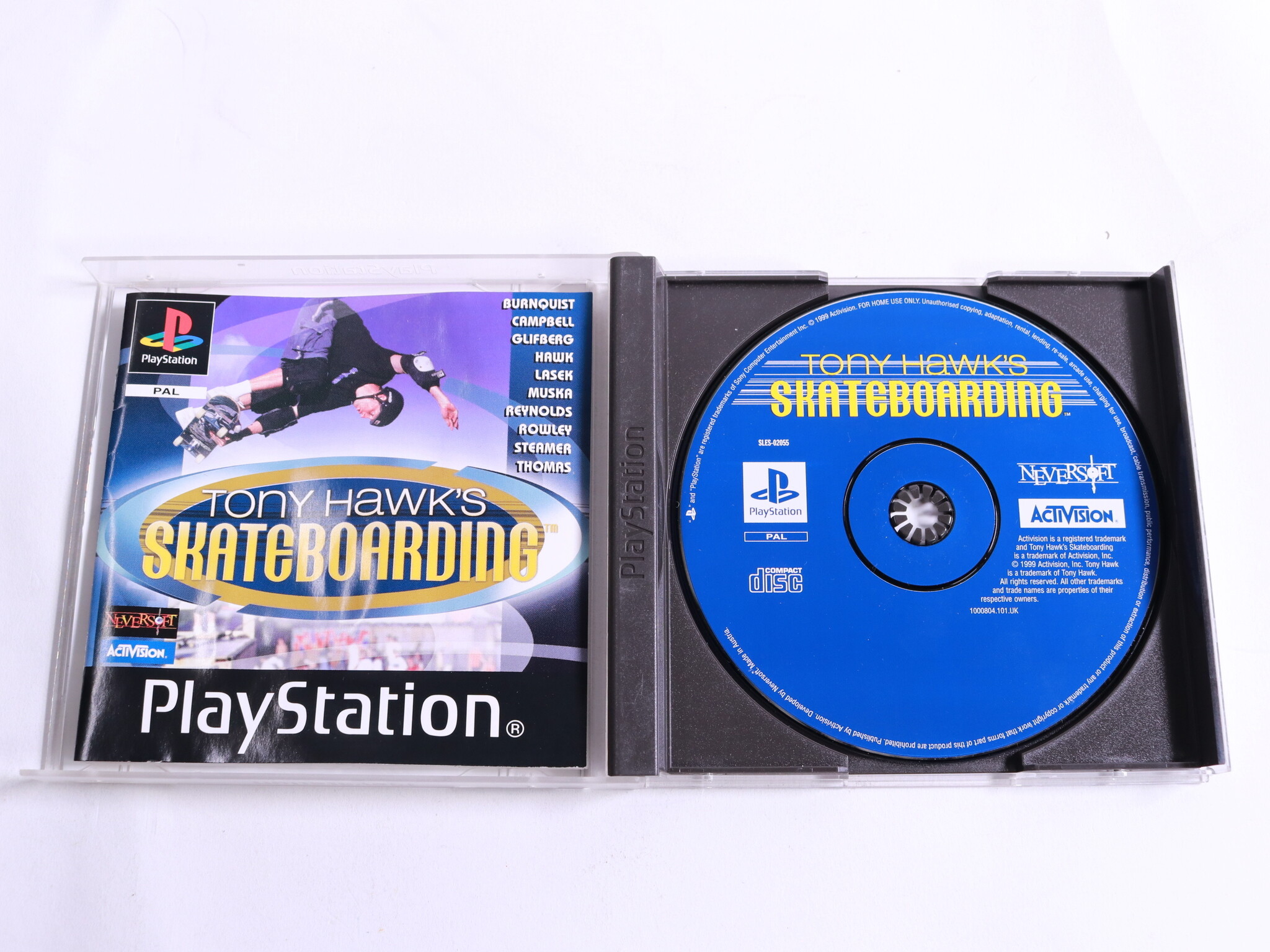 PlayStation 1 - Tony Hawk's Skateboarding - Neversoft - productfoto 2