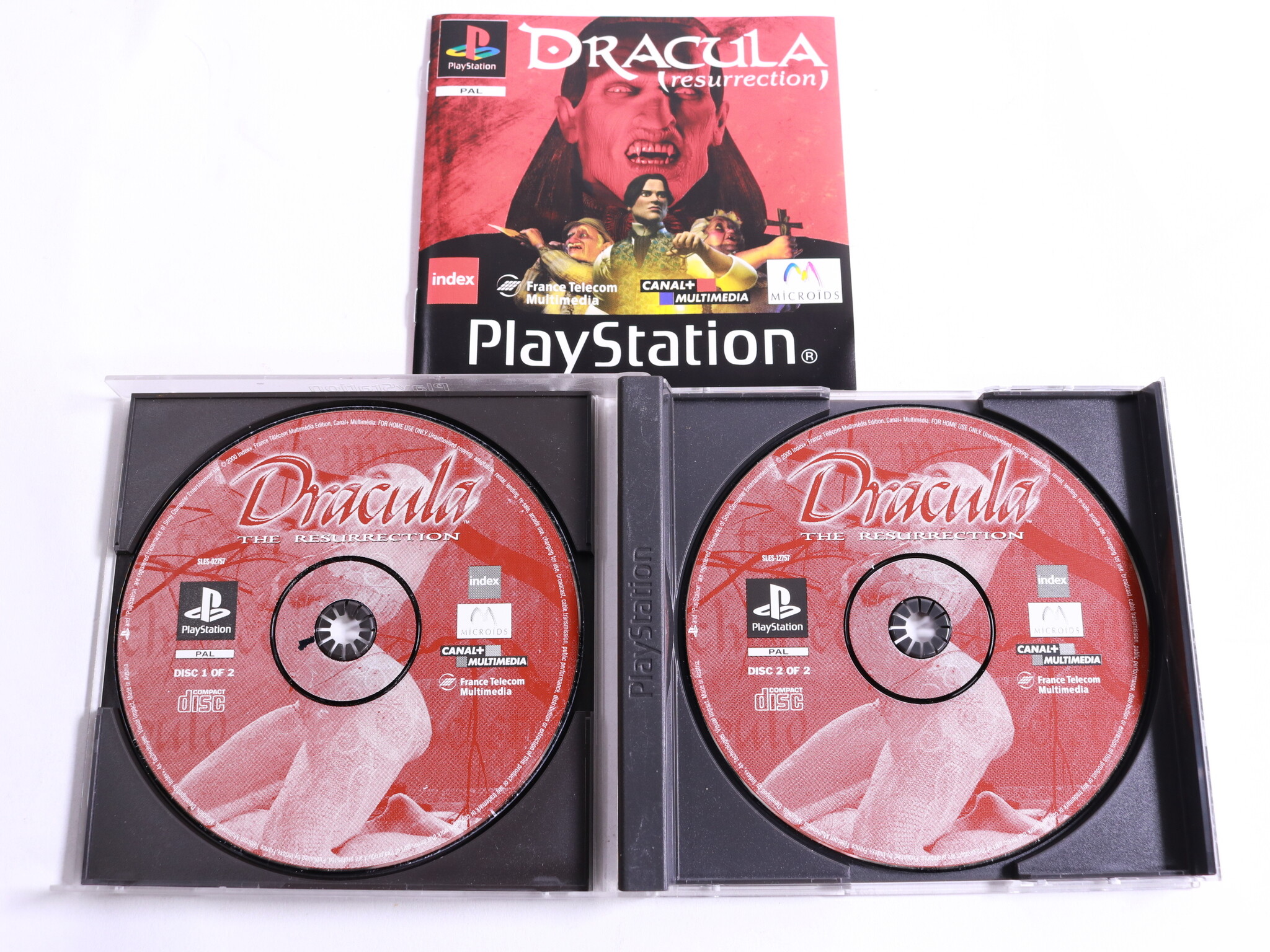 PlayStation 1 - Dracula: Resurrection - Microids - productfoto 2