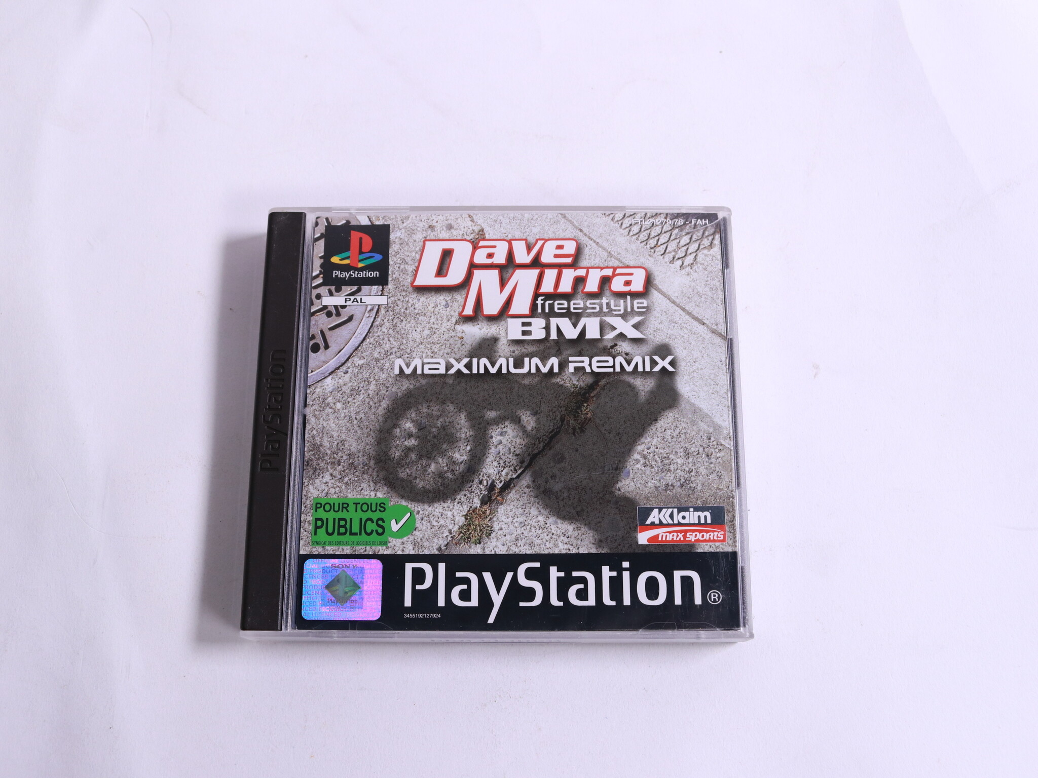 Playstation 1 - Dave Mirra Freestyle BMX: Maximum Remix