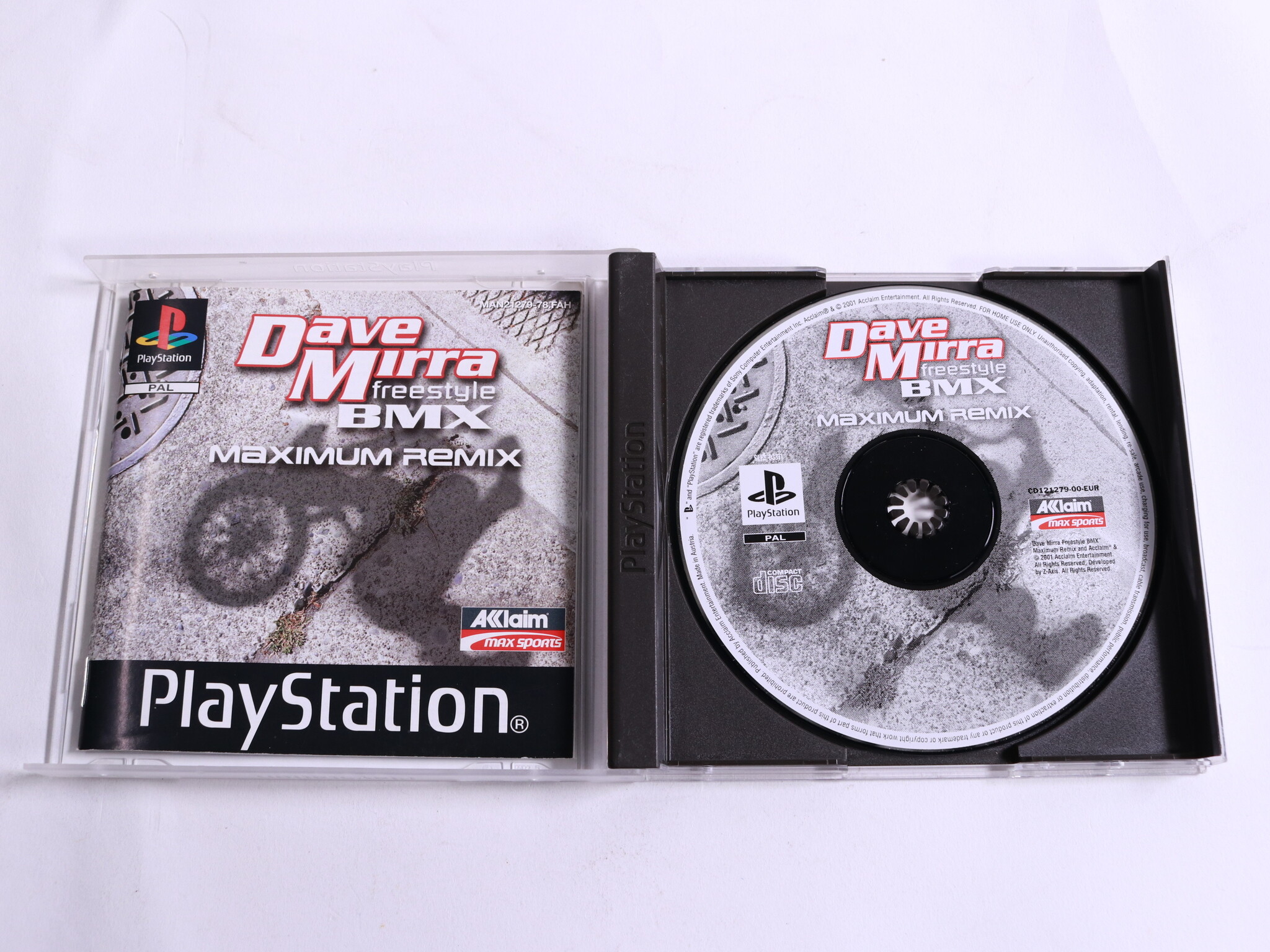 Playstation 1 - Dave Mirra Freestyle BMX: Maximum Remix - Acclaim Entertainment - productfoto 3