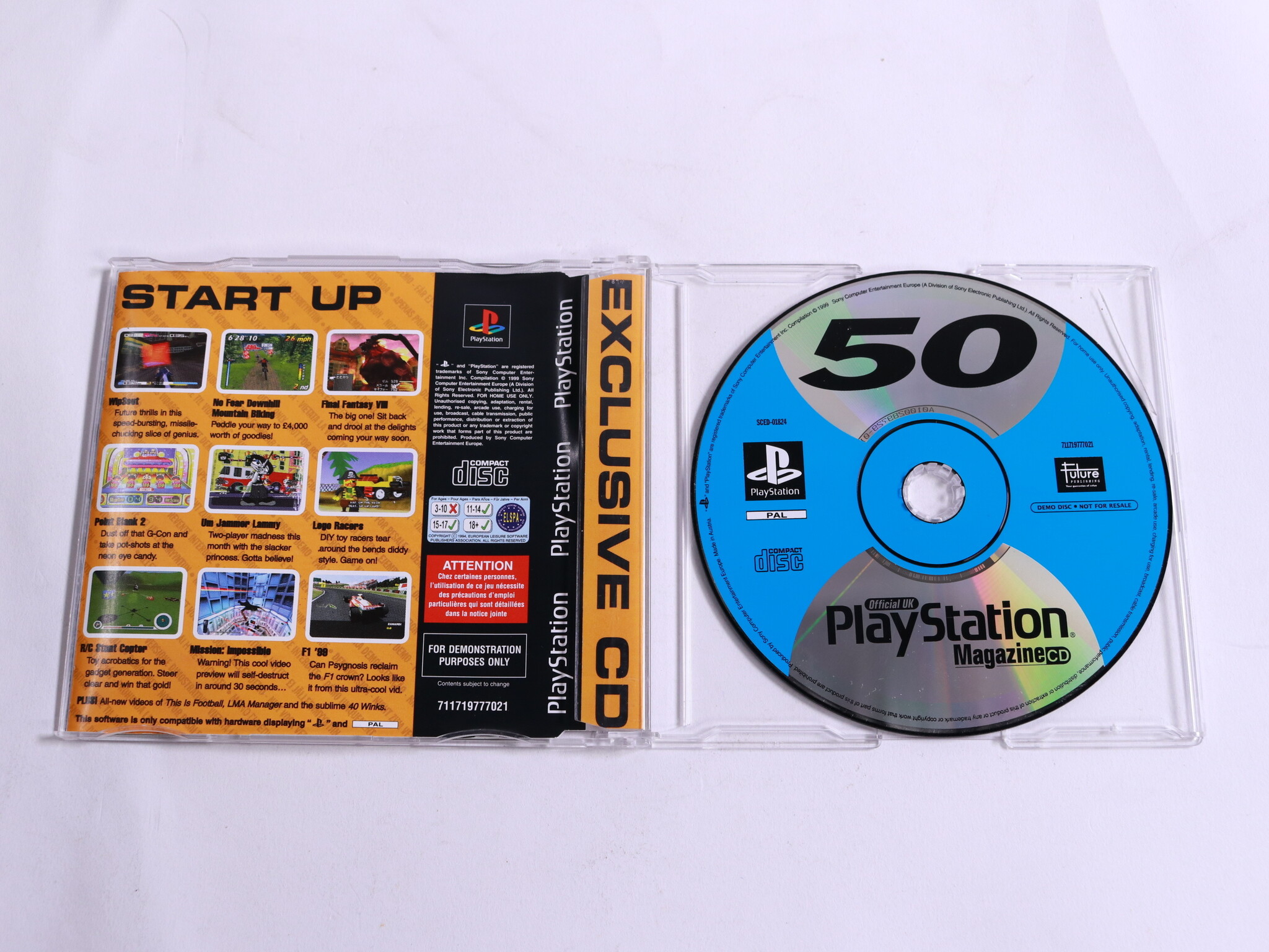 Playstation 1 - Demo Disc - Sony - productfoto 3