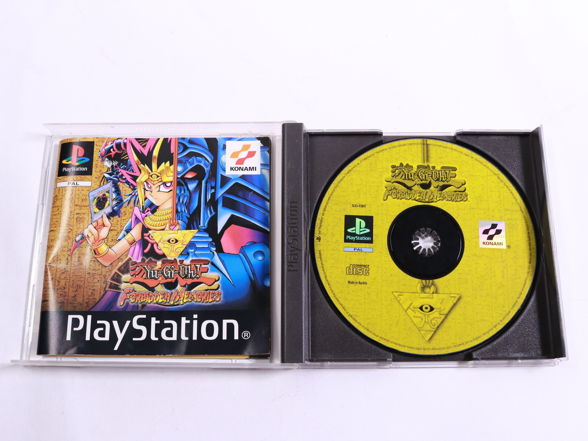 Playstation 1 - Yu-Gi-Oh! Forbidden Memories - Konami - productfoto 2