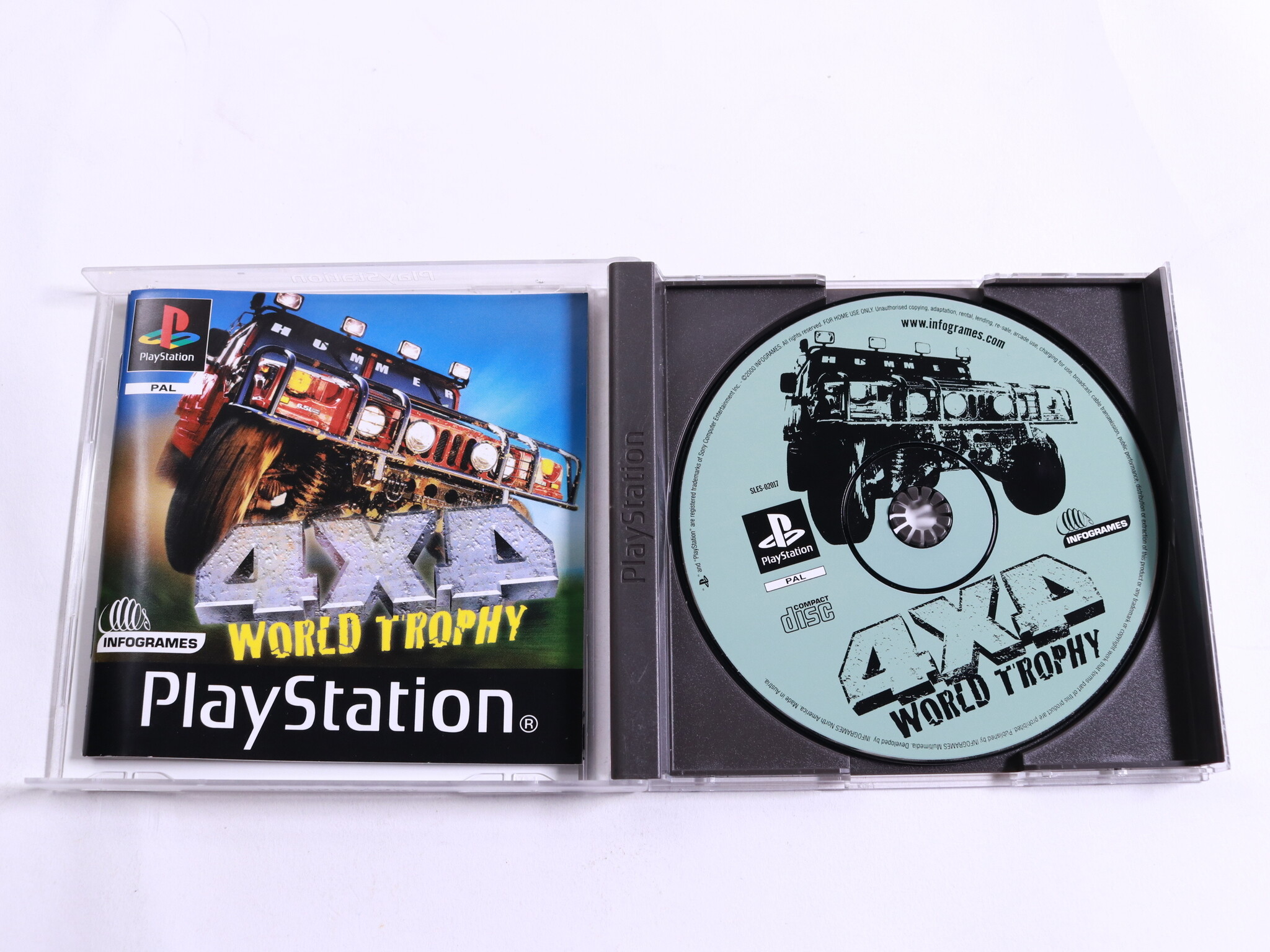PlayStation 1 - 4X4 World Trophy - Eutechnyx - productfoto 2