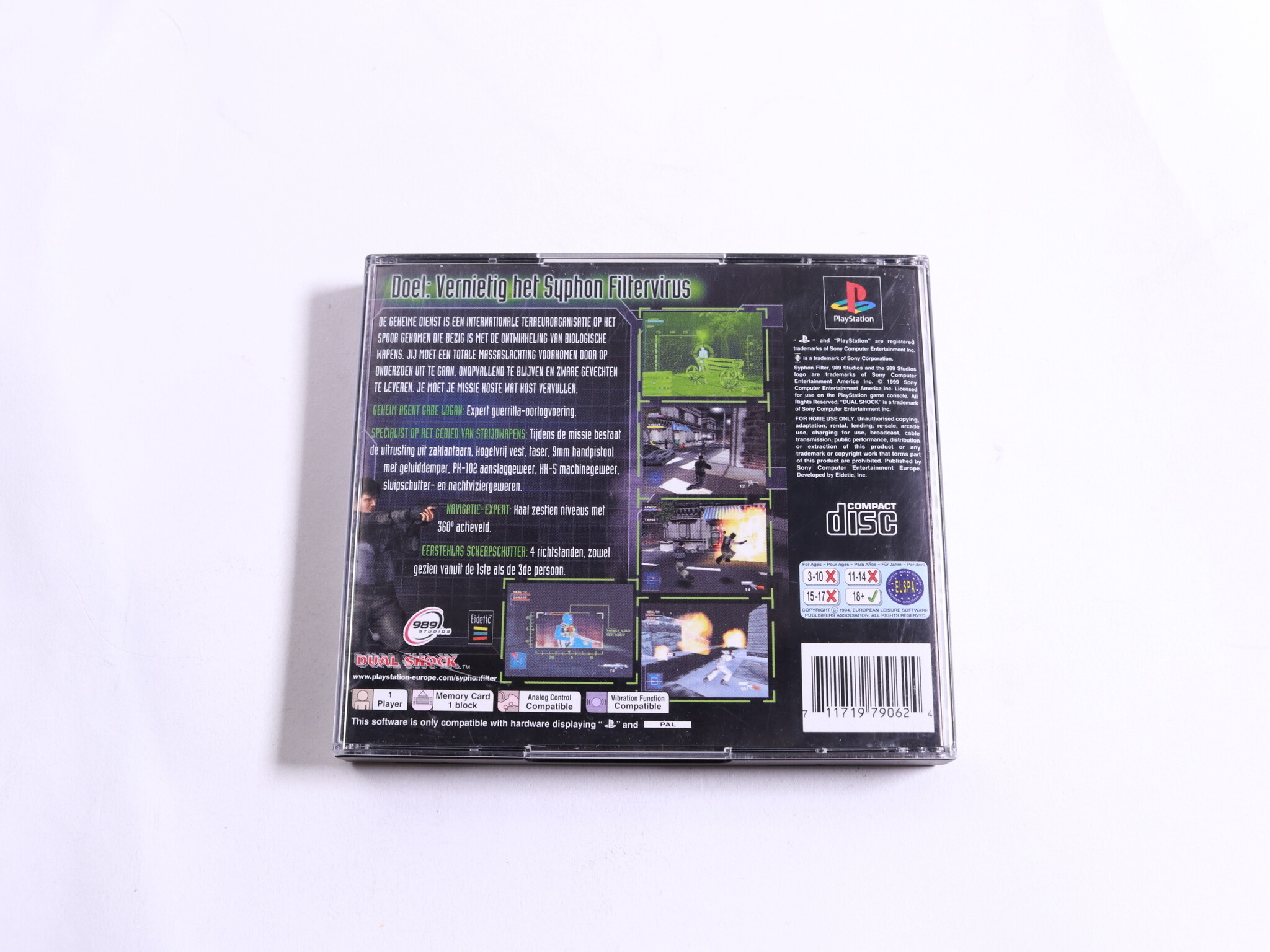 Playstation 1 - Syphon Filter - productfoto 3