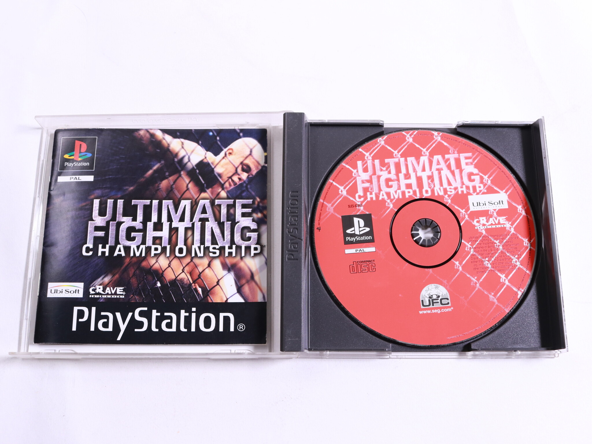 PlayStation 1 - Ultimate Fighting Championship - Anchor Inc. - productfoto 2