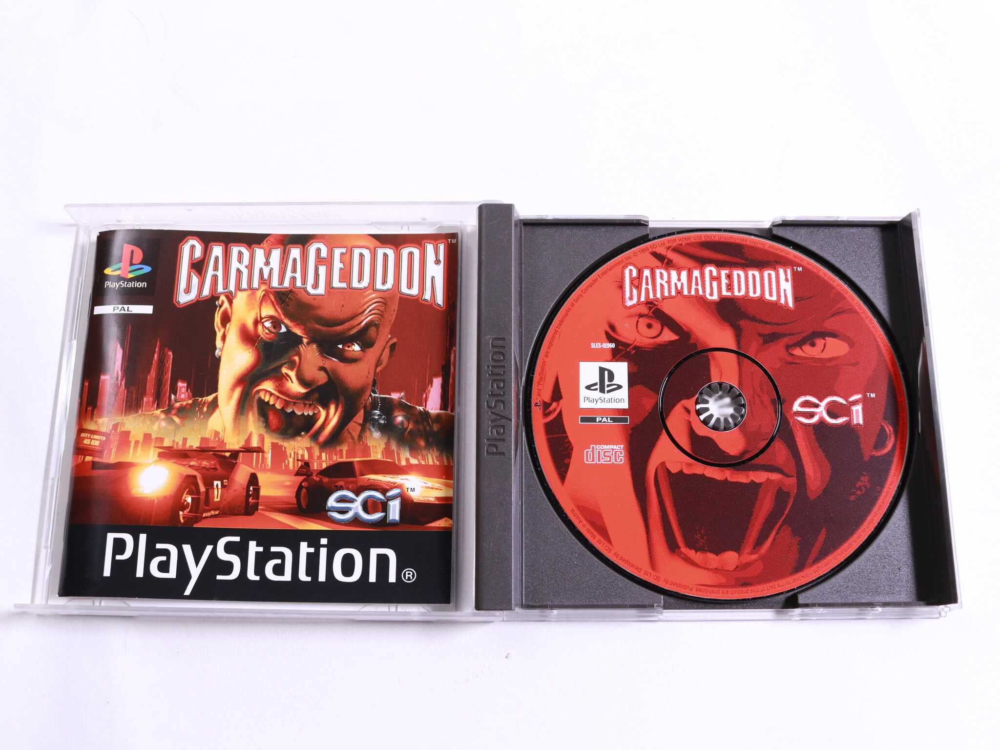 Playstation 1 - Carmageddon - Stainless Games - productfoto 2