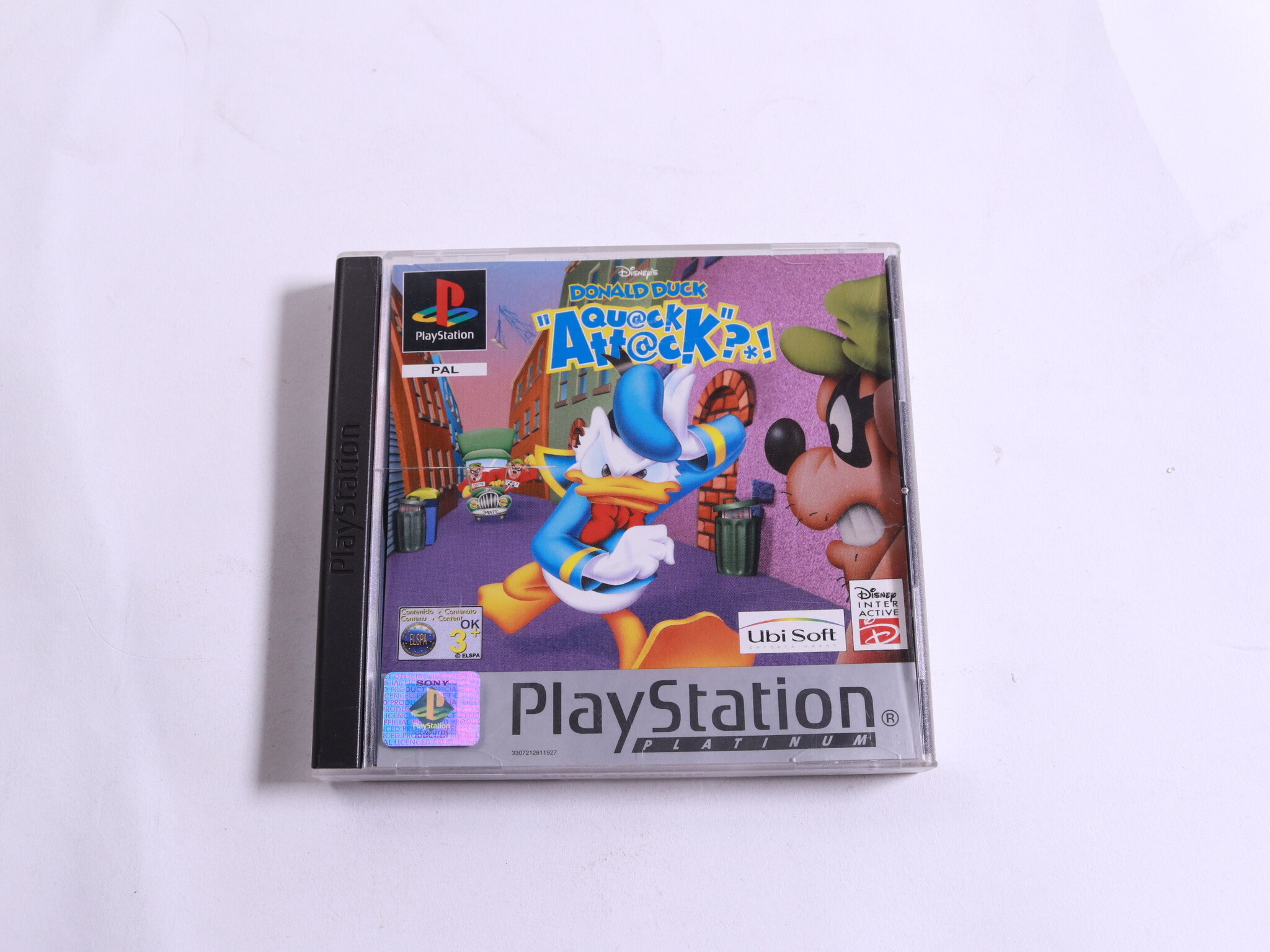 Playstation 1 - Donald Duck: Quack Attack?! [Platinum]  [No Manual]