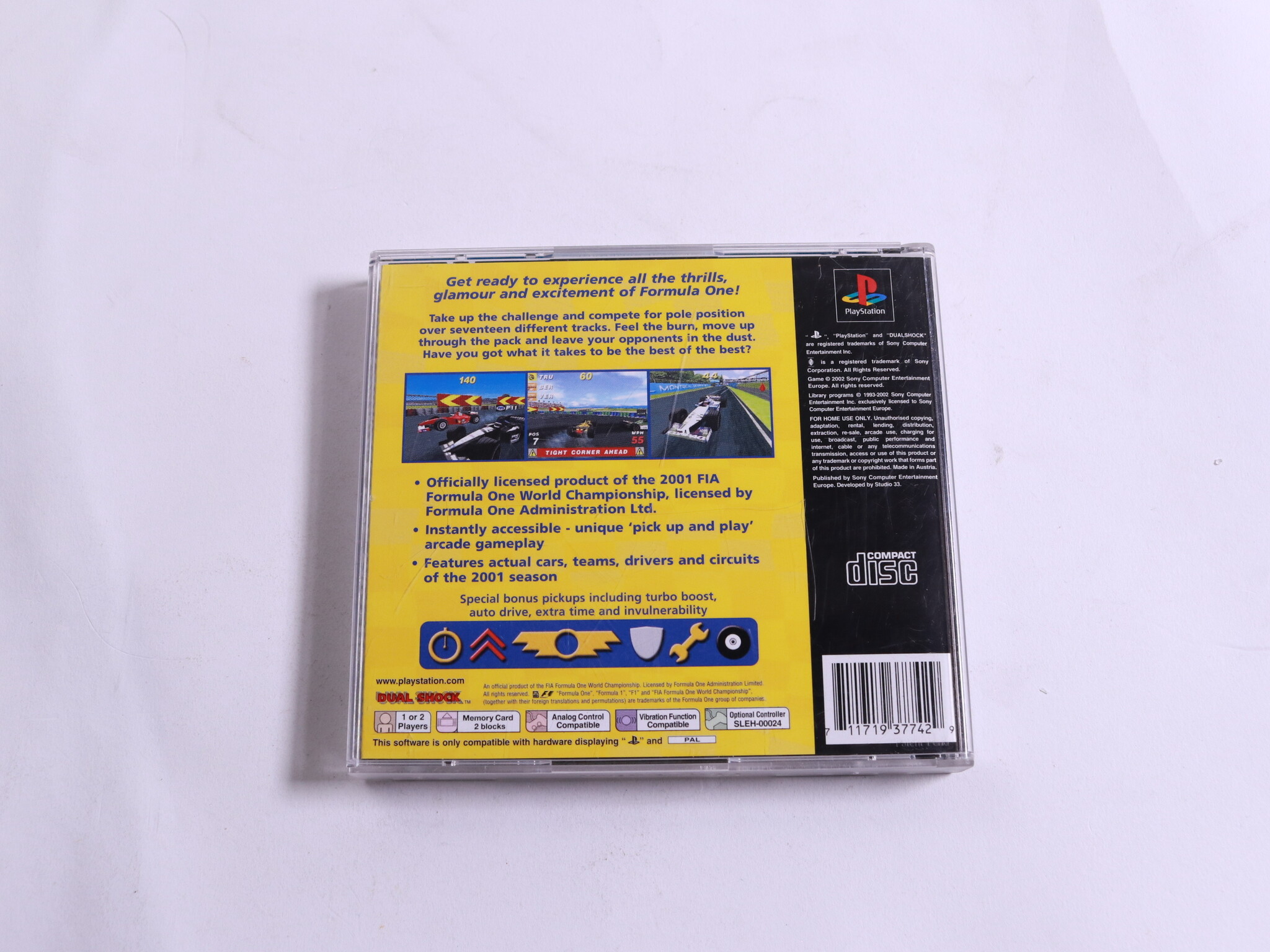 Playstation 1 - Formula One Arcade - Studio 33 - productfoto 3