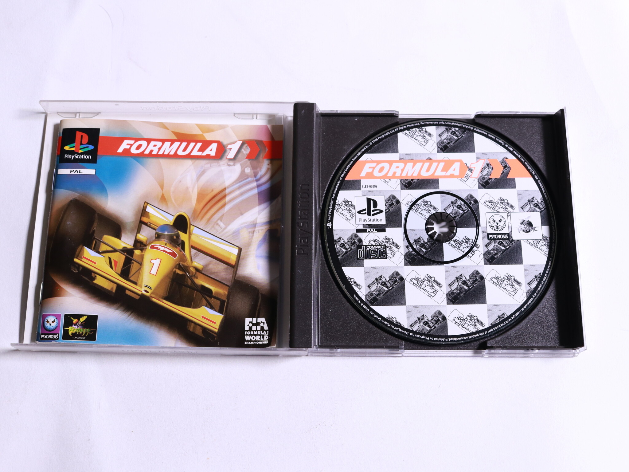 PlayStation 1 - Formula One - Psygnosis - productfoto 2