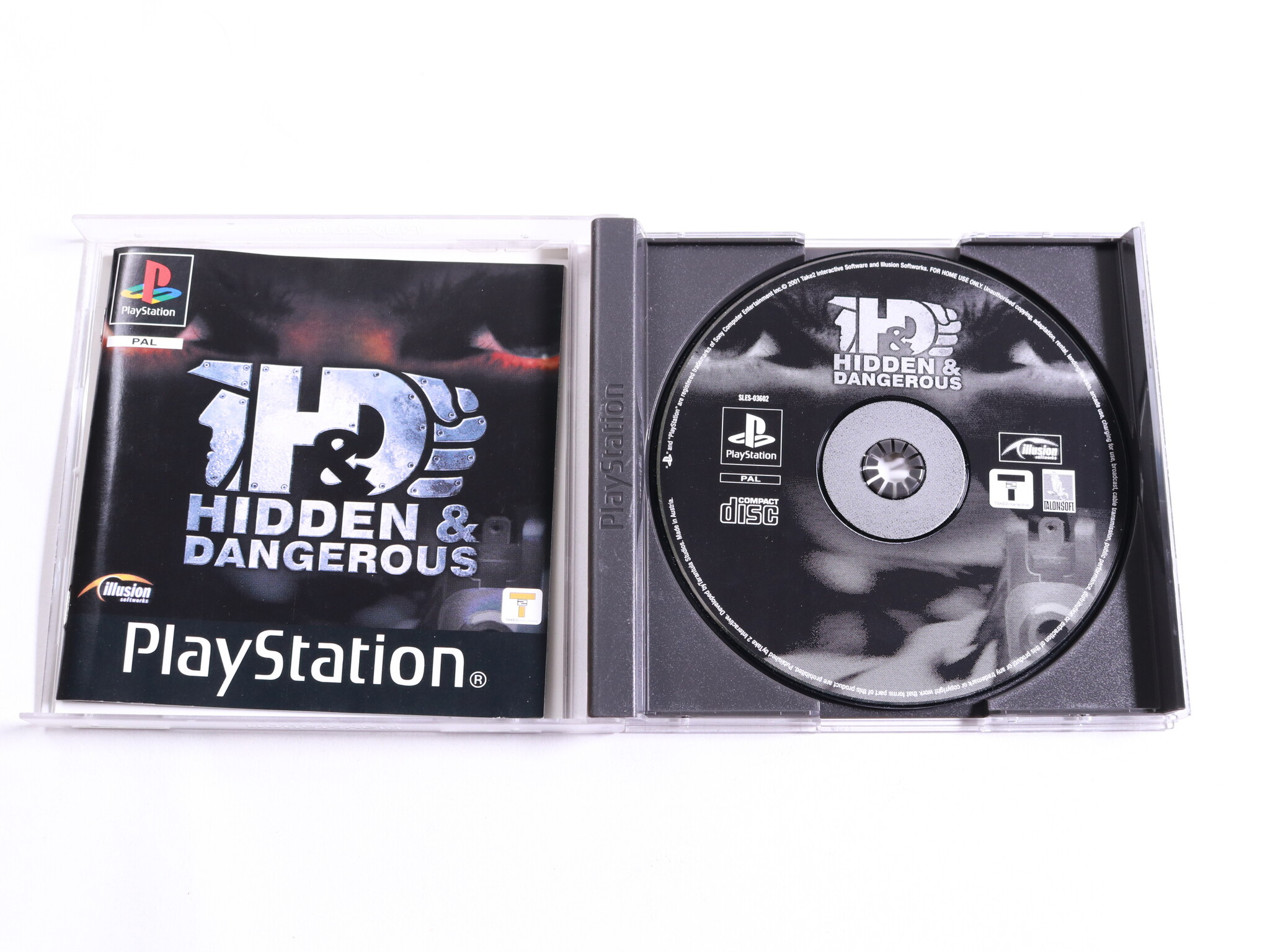 PlayStation - Hidden & Dangerous - Illusion Softworks - productfoto 2