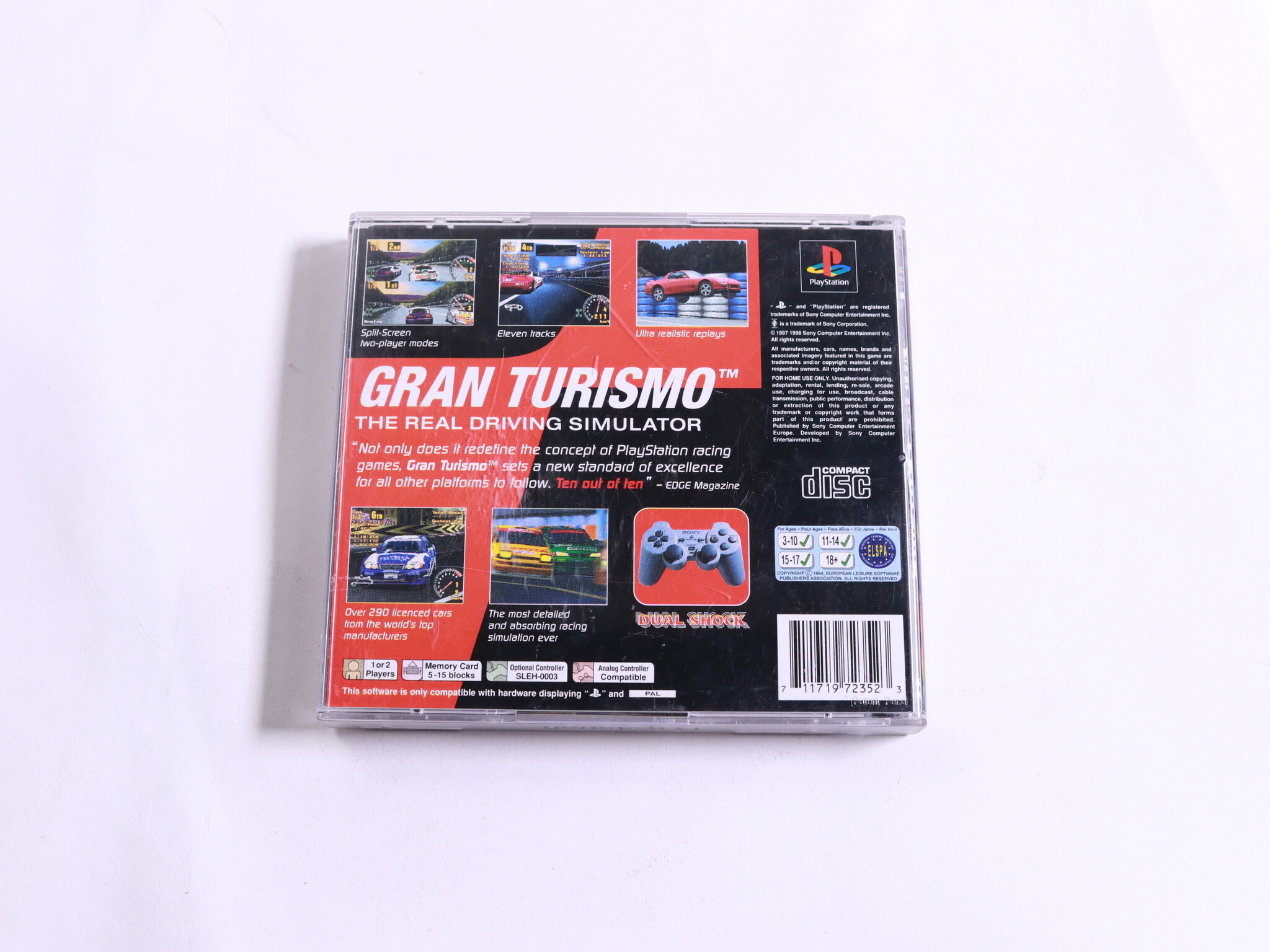 Playstation 1 - Gran Turismo - Polyphony Digital - productfoto 3