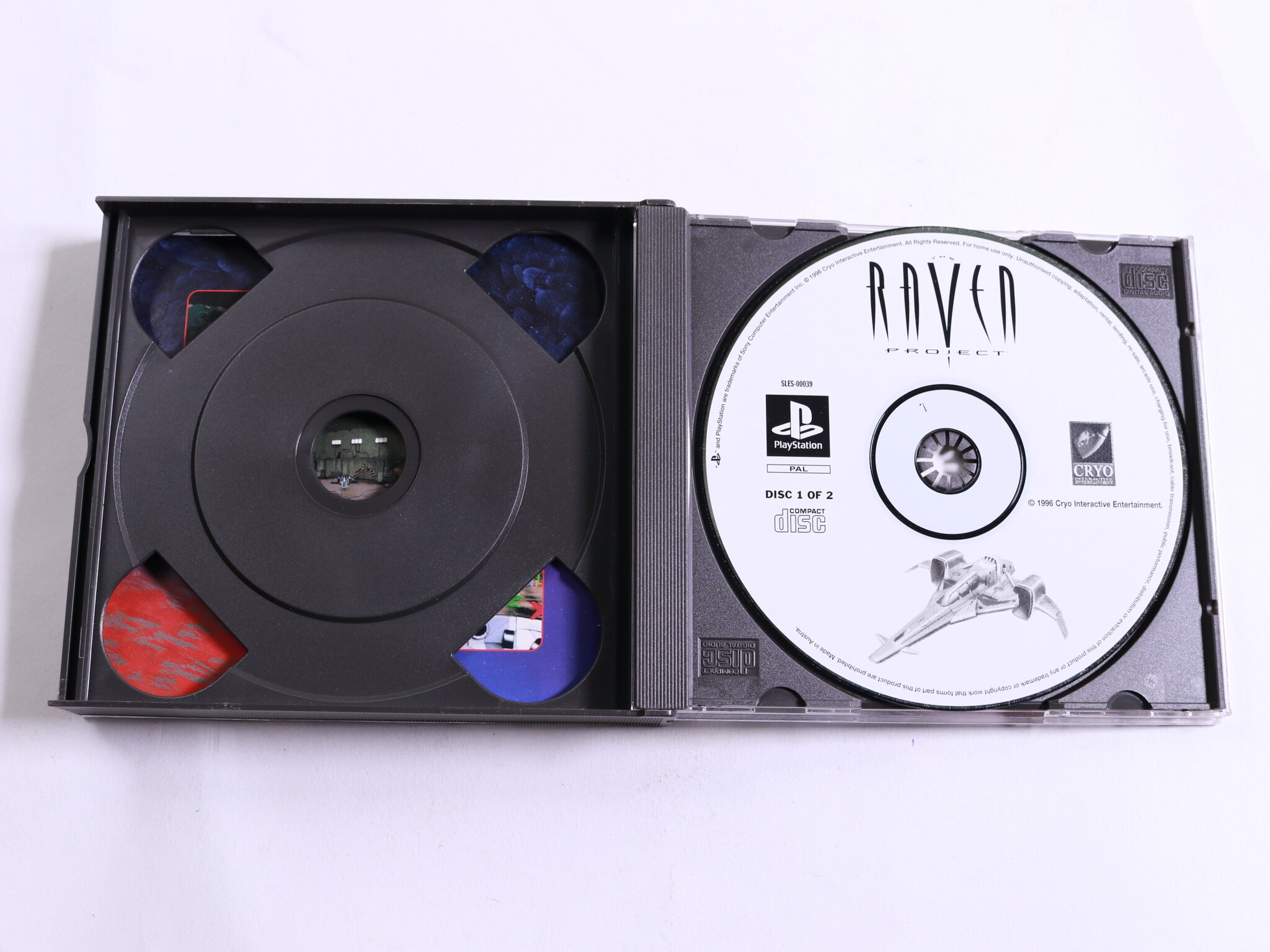 Playstation 1 - the Raven Project - Cryo Interactive - productfoto 3