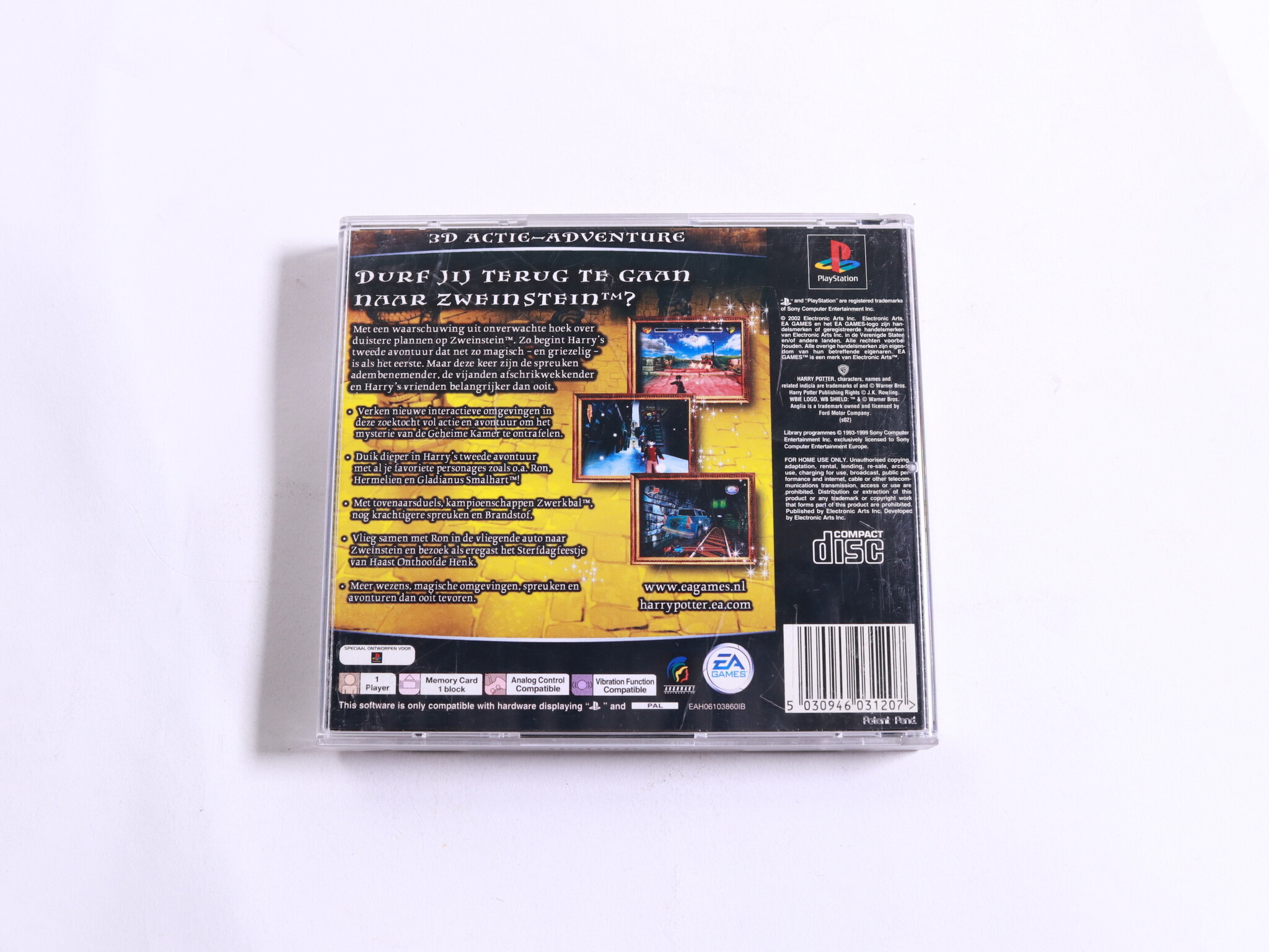 PlayStation 1 - Harry Potter and the Chamber of Secrets - Electronic Arts - productfoto 3