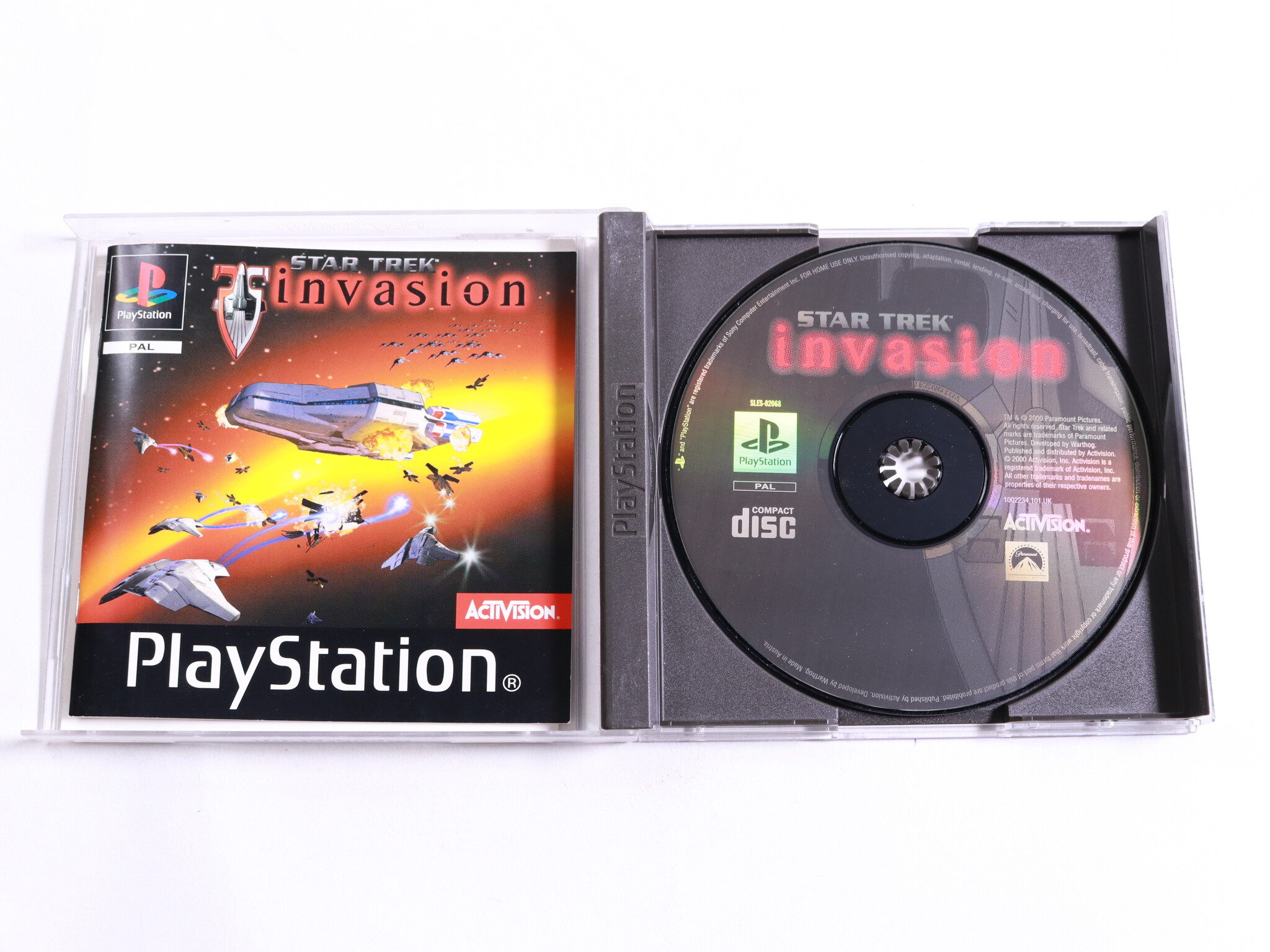 Playstation 1 - Star Trek Invasion - Activision - productfoto 2