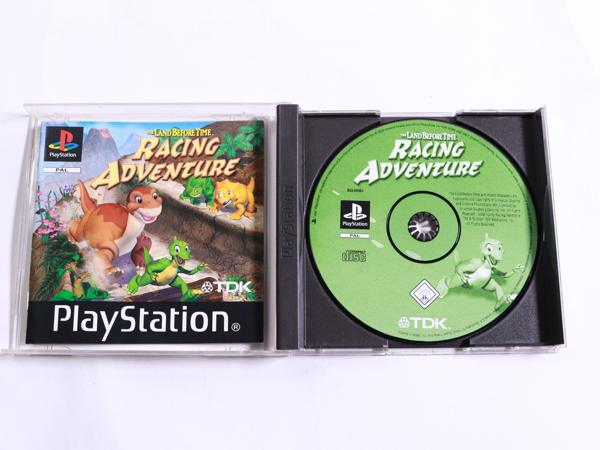 PlayStation 1 - The Land Before Time: Racing Adventure - Activision - productfoto 2