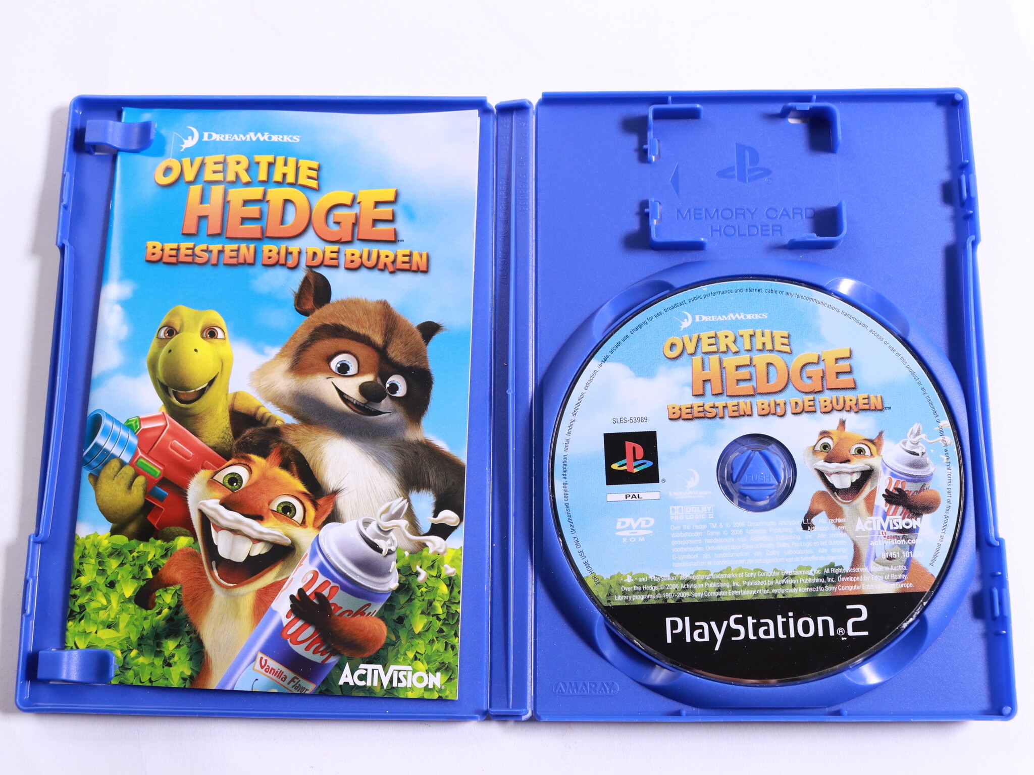 PlayStation 2 - Over The Hedge [Beesten Bij De Buren] - Edge of Reality - productfoto 2