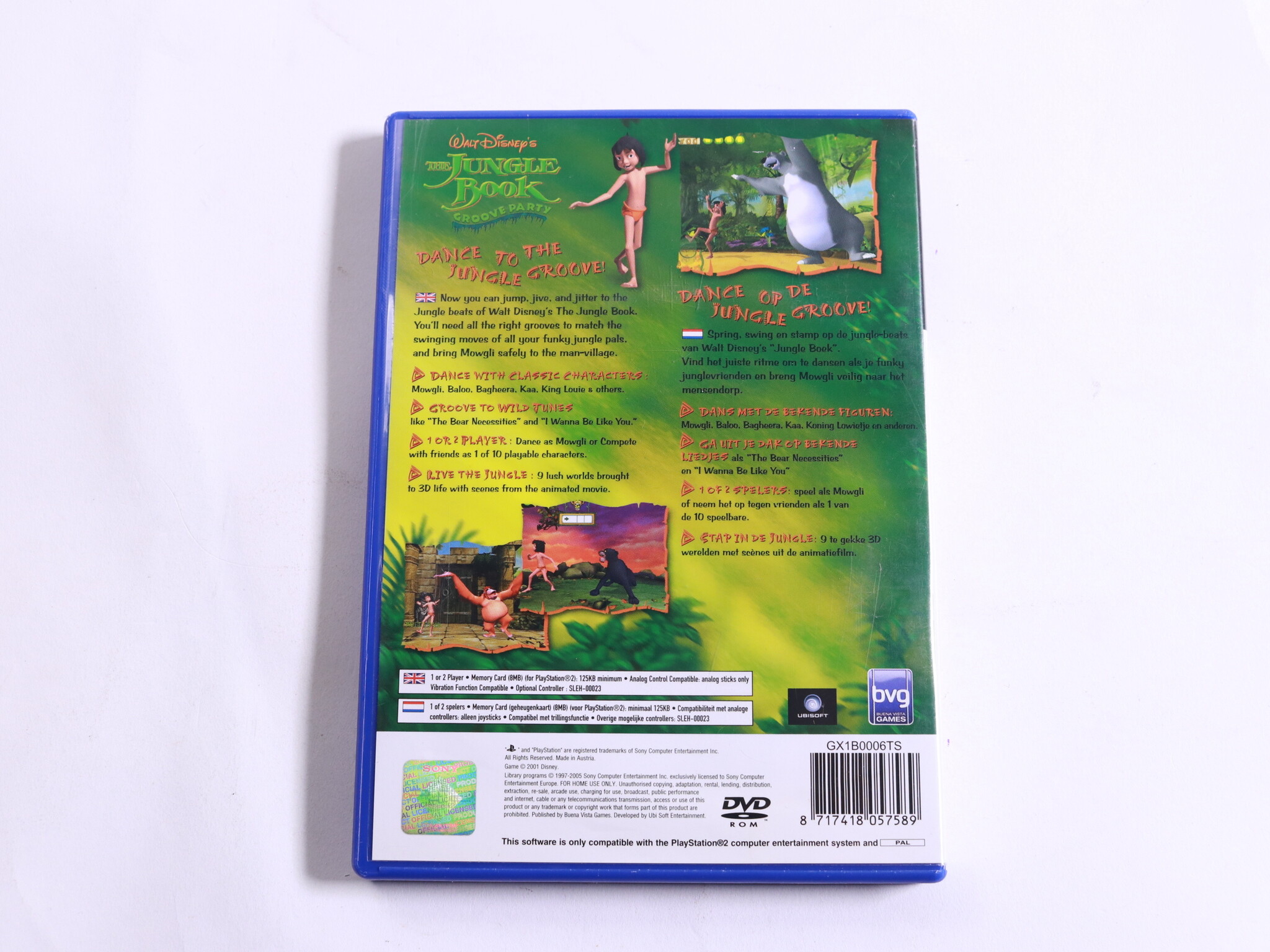 Playstation 2 - The Jungle Book Groove Party - Ubisoft - productfoto 3