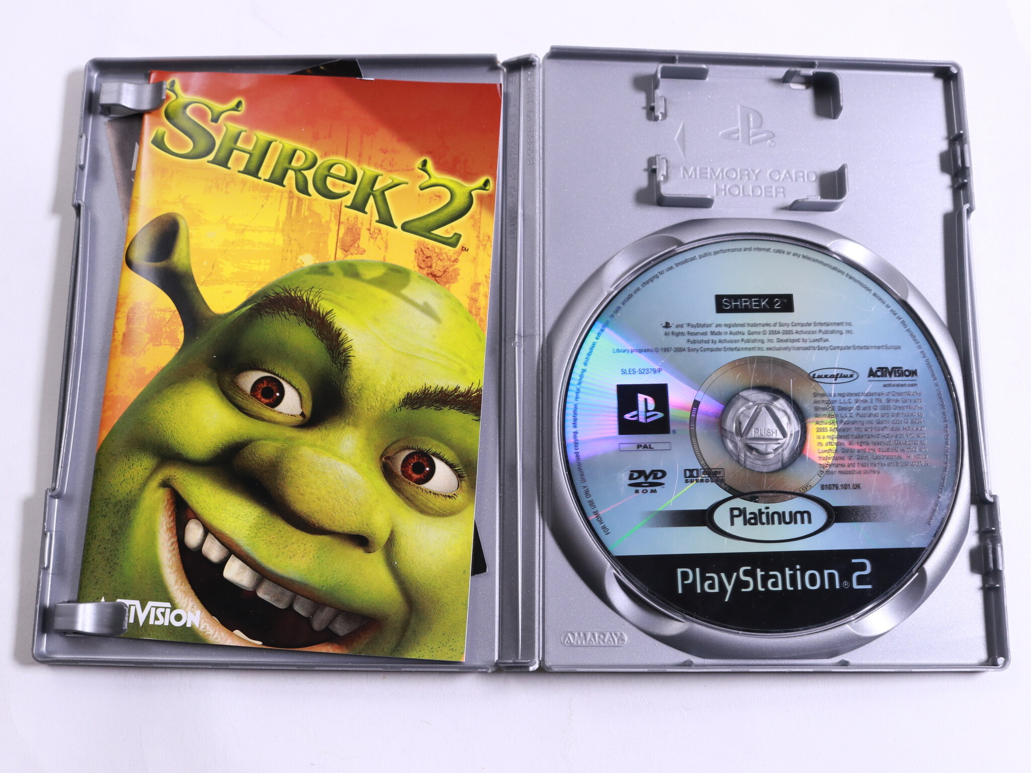 PlayStation 2 - Shrek 2 [Platinum] - Activision - productfoto 2