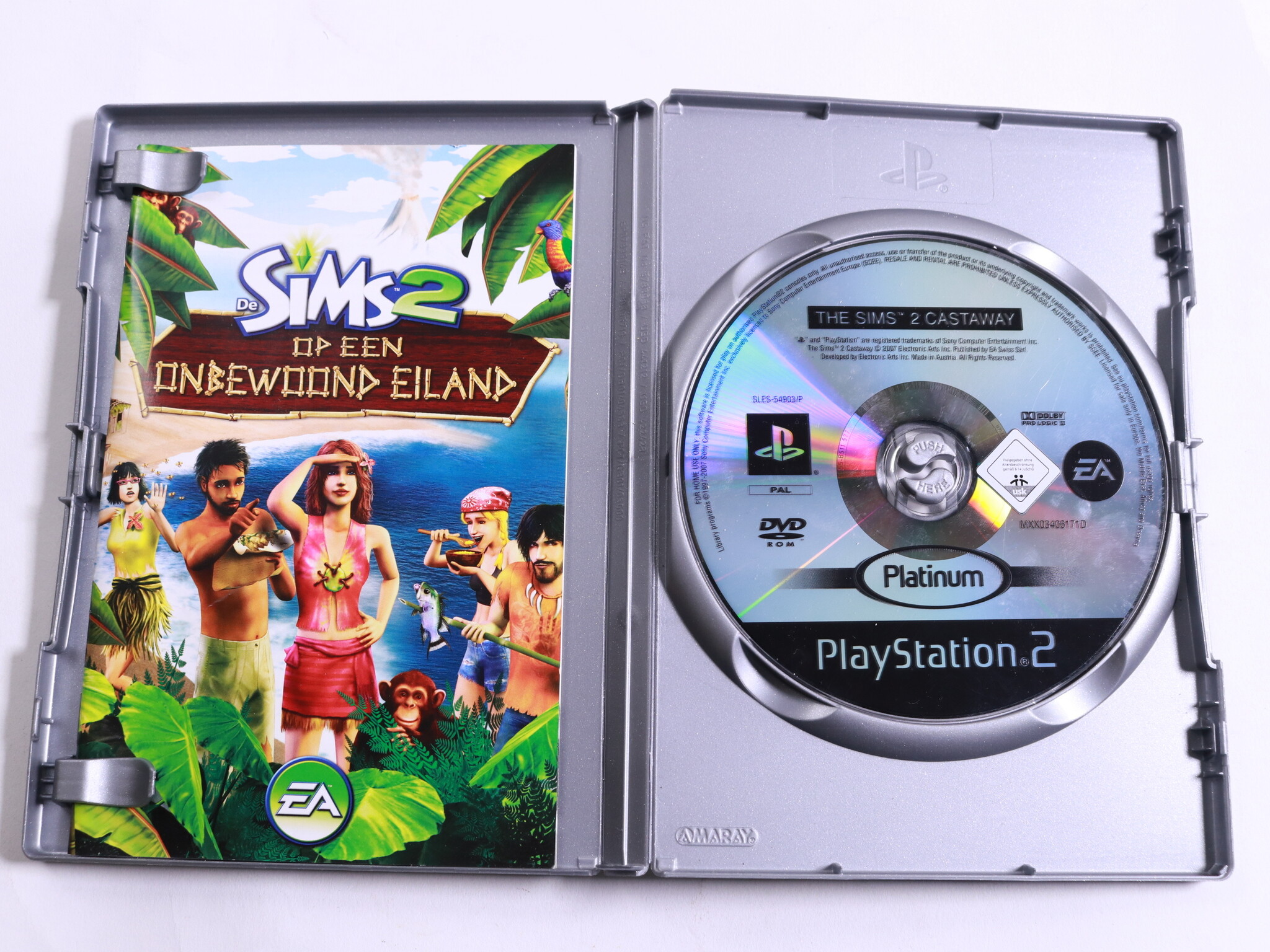 Playstation 2 - The Sims 2: Castaway [Platinum] - Electronic Arts - productfoto 2