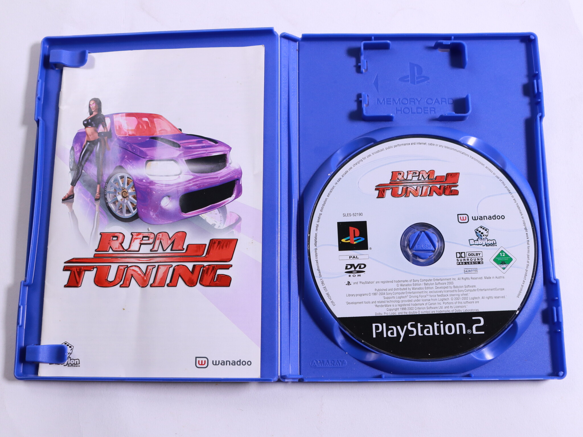 PlayStation 2 - RPM Tuning - Babylon Software - productfoto 2