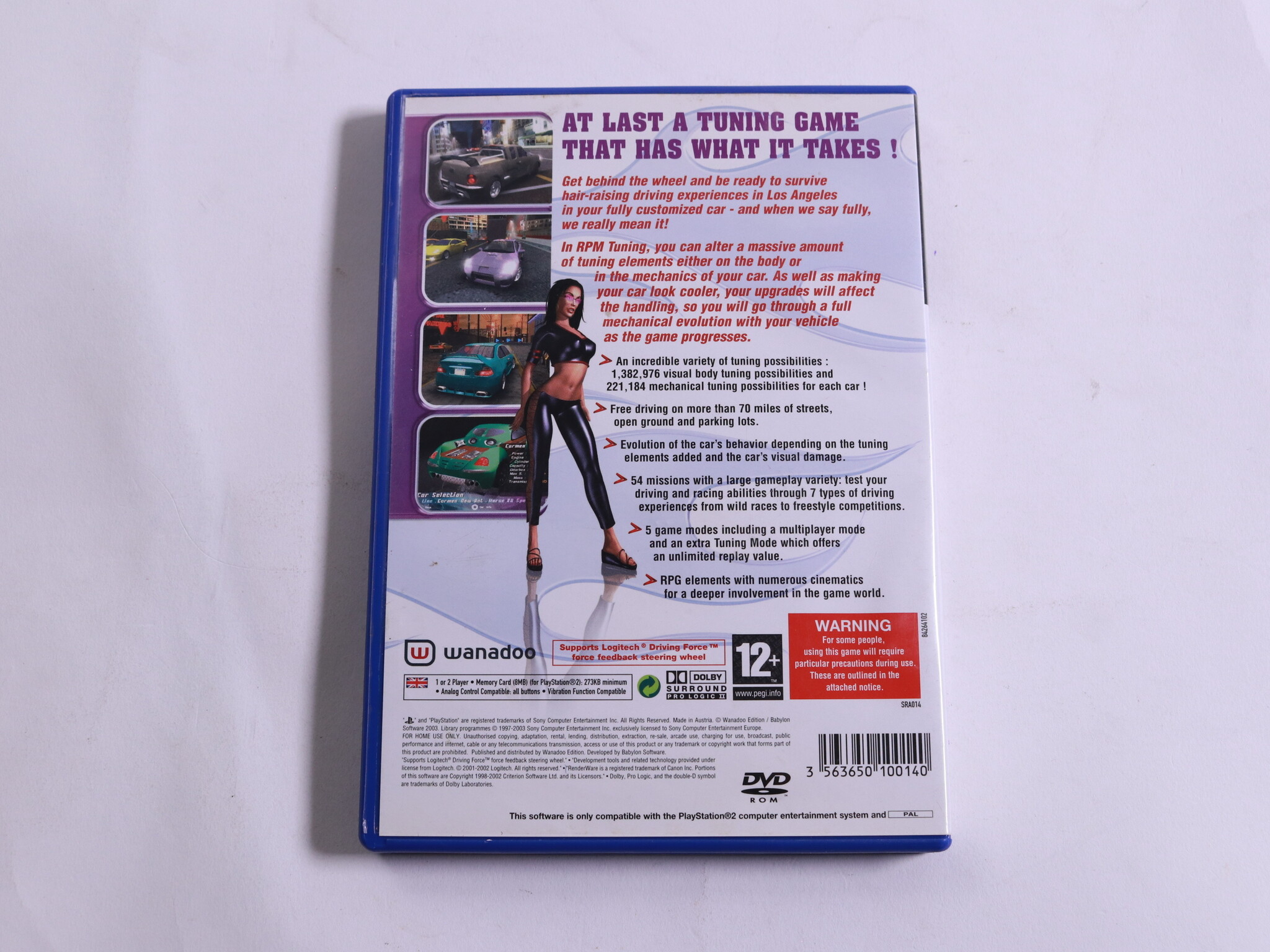 PlayStation 2 - RPM Tuning - Babylon Software - productfoto 3