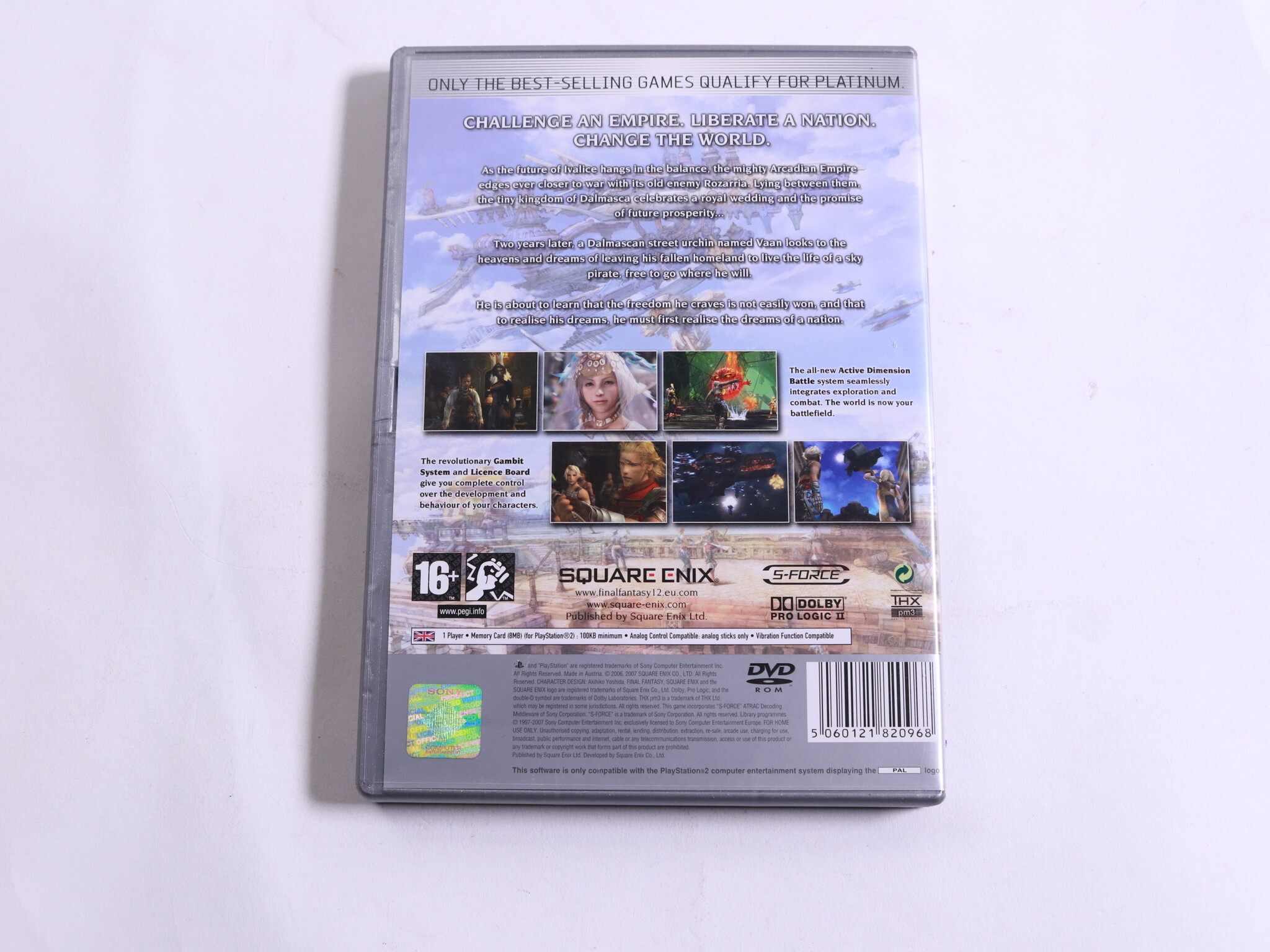 PlayStation 2 - Final Fantasy XII [Platinum] - Square Enix - productfoto 3