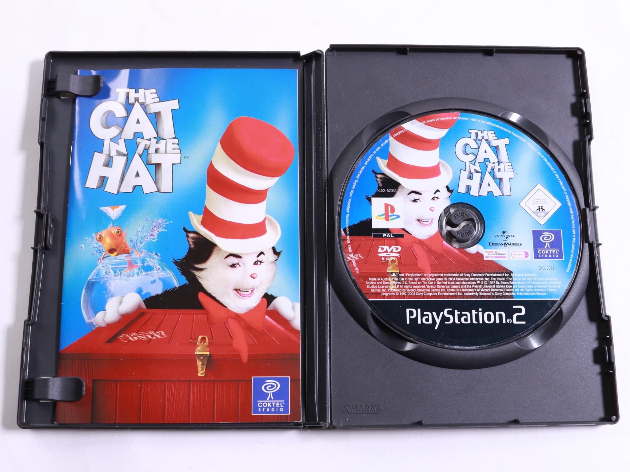 Playstation 2 - The Cat in the Hat - Magenta Software - productfoto 2