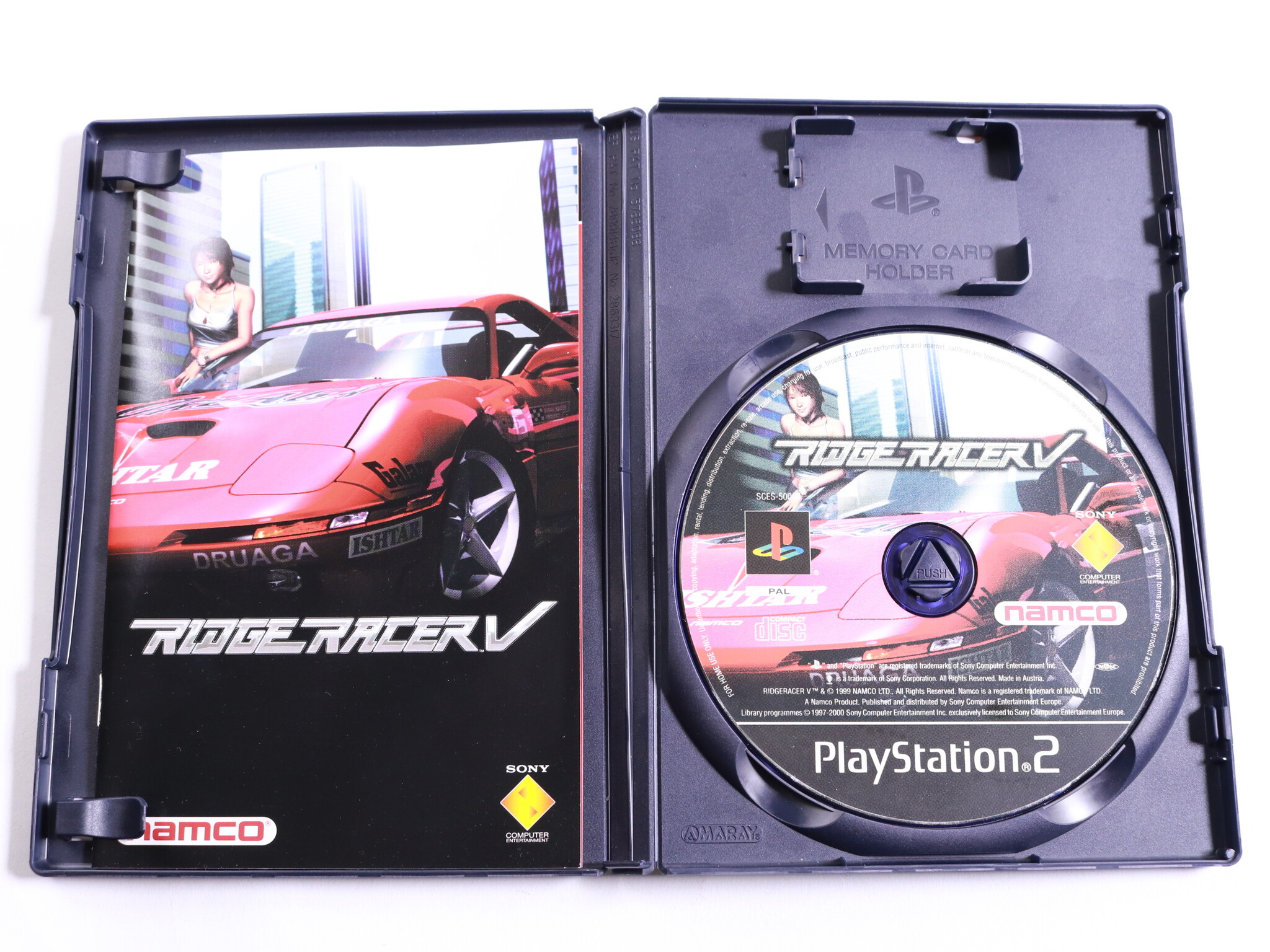 Playstation 2 - Ridge Racer V - Namco - productfoto 2
