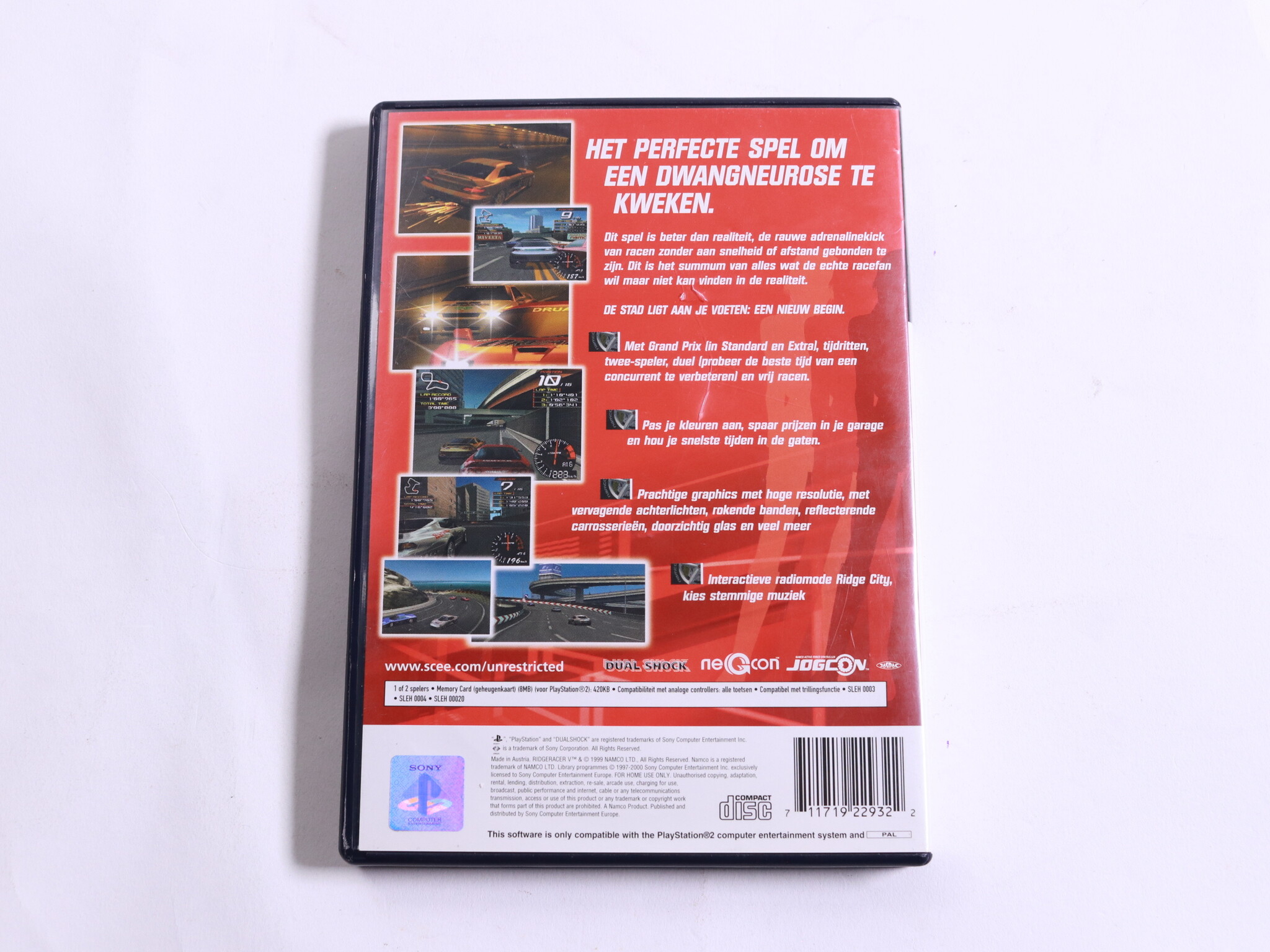 Playstation 2 - Ridge Racer V - Namco - productfoto 3