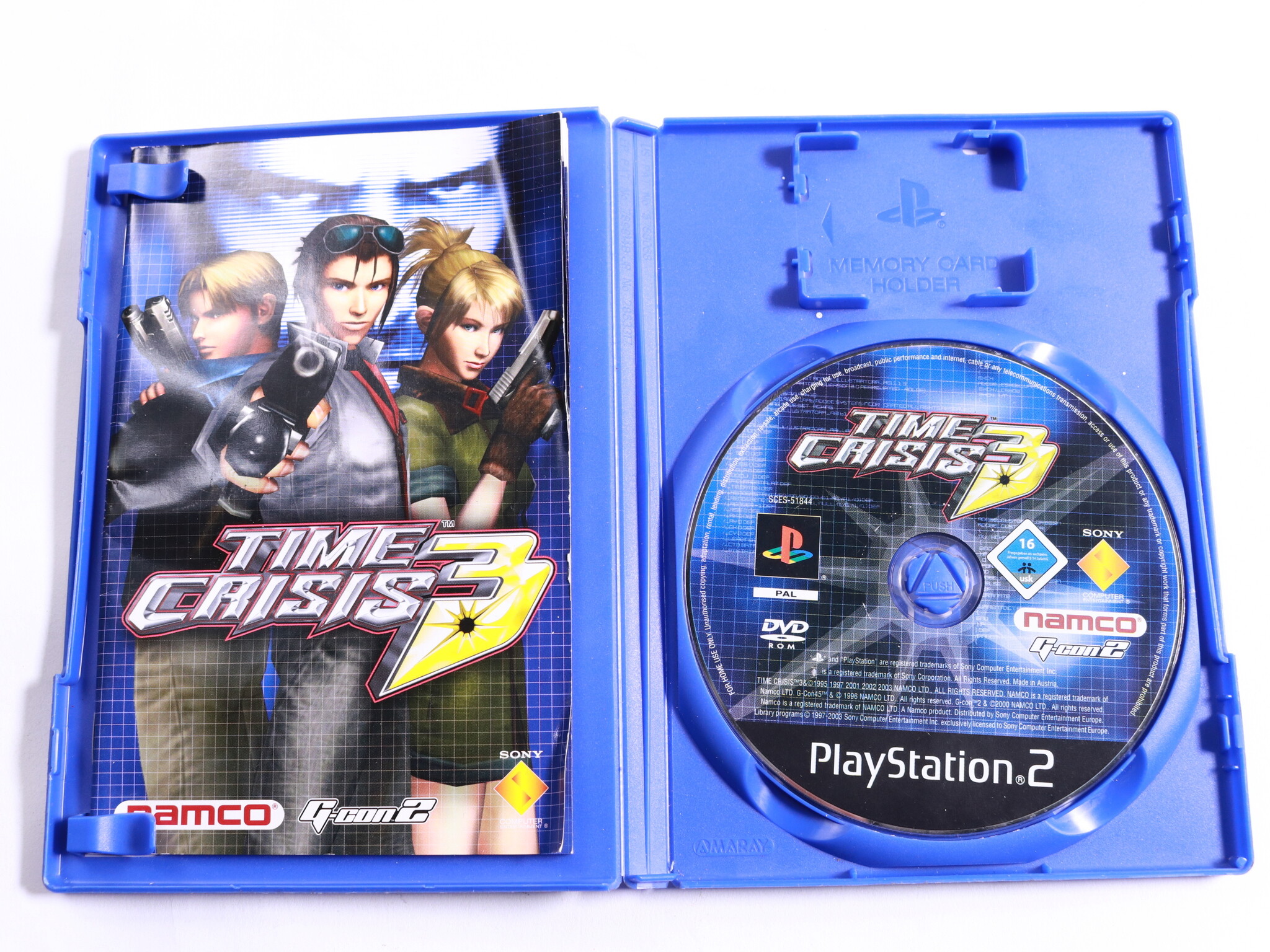 Playstation 2 - Time Crisis 3 - Namco - productfoto 2