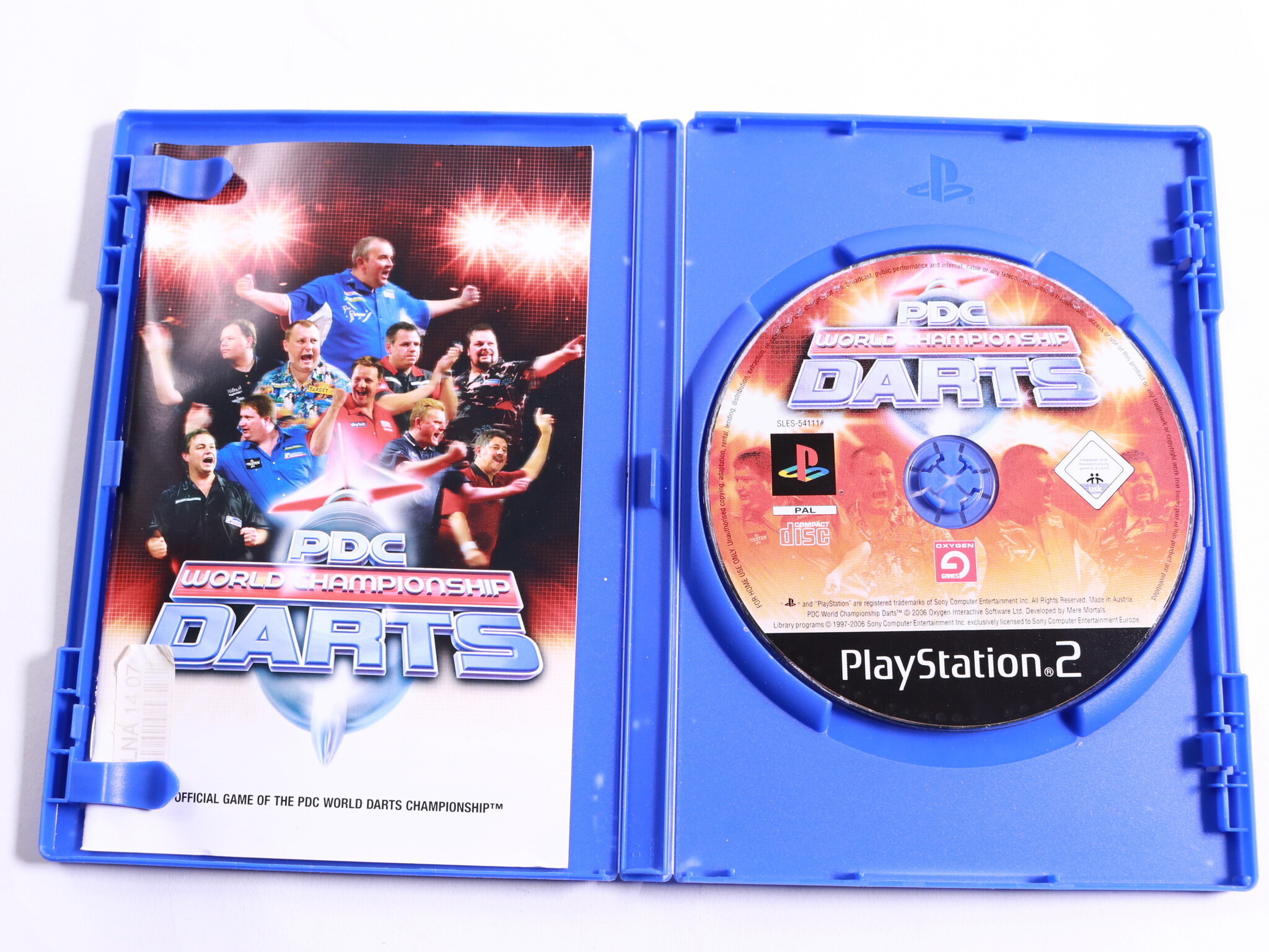 PlayStation 2 - PDC World Championship Darts - Oxygen Games - productfoto 2