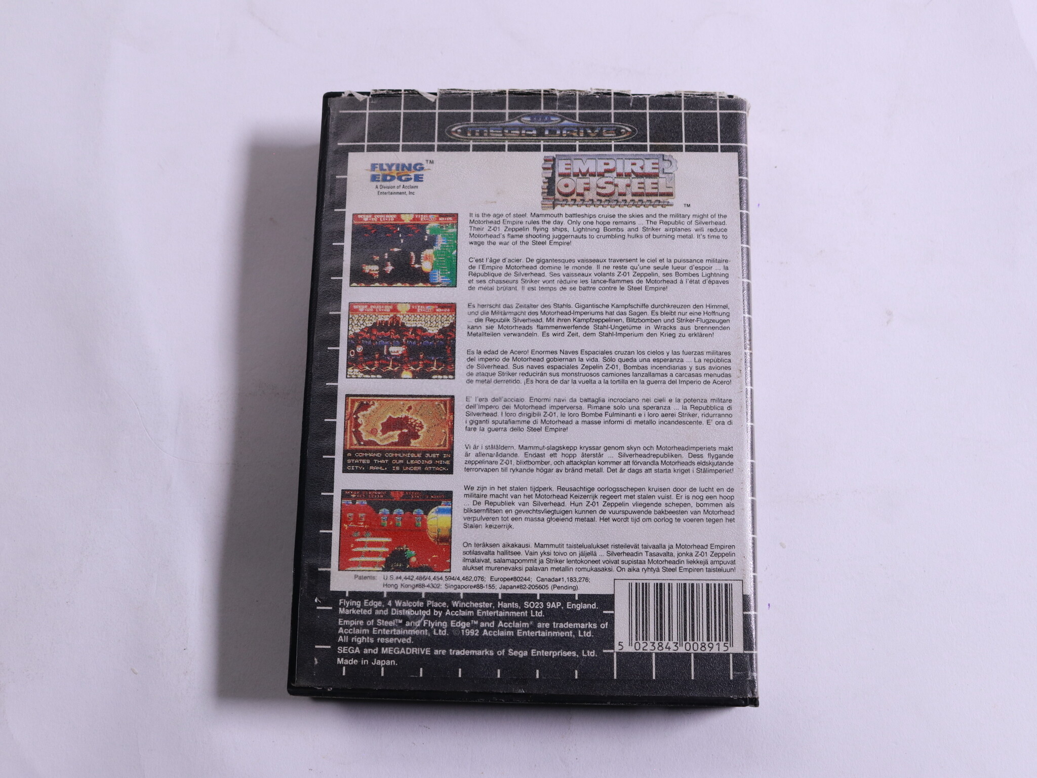SEGA Mega Drive - Steel Empire [No Manual] - Sega - productfoto 2