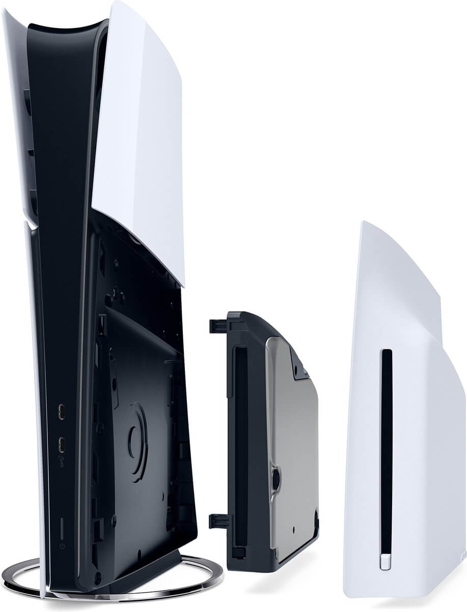Sony PlayStation 5 Slim 1TB Disc Edition Wit - Sony - productfoto 3