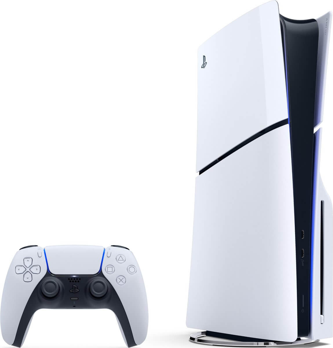 Sony PlayStation 5 Slim 1TB Disc Edition Wit - Sony - productfoto 4