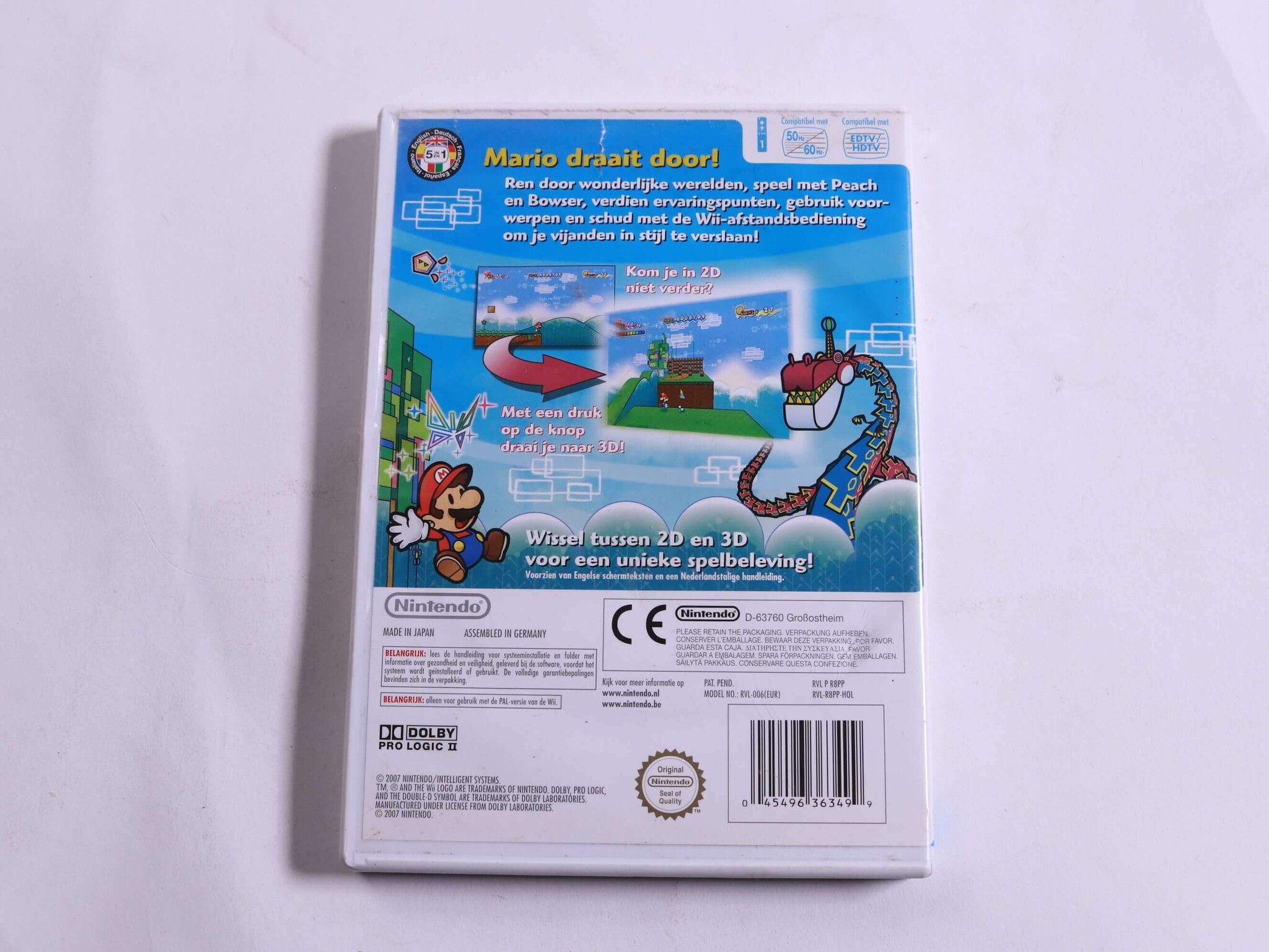WII - Super Paper Mario - Nintendo - productfoto 3