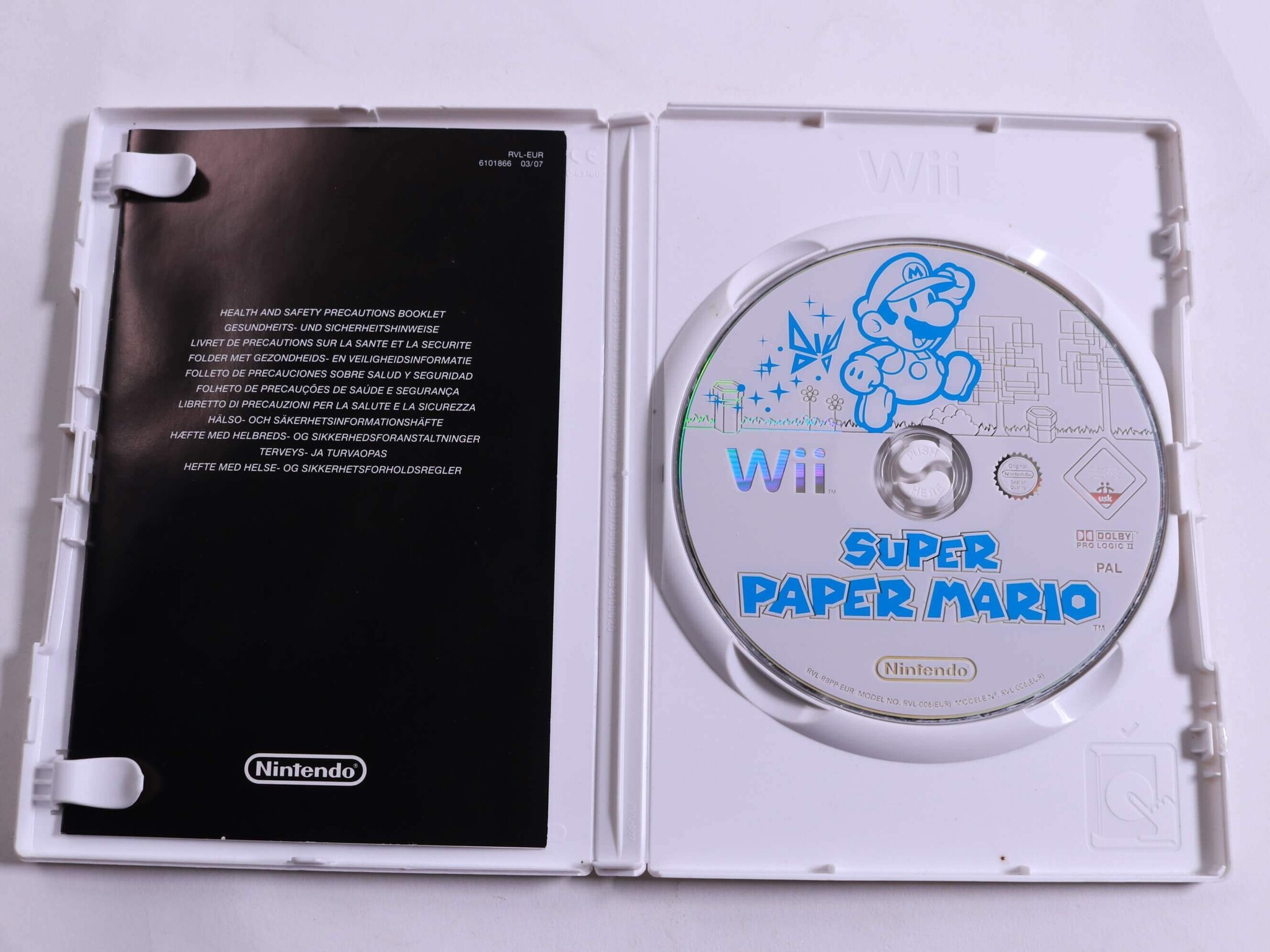 WII - Super Paper Mario - Nintendo - productfoto 2