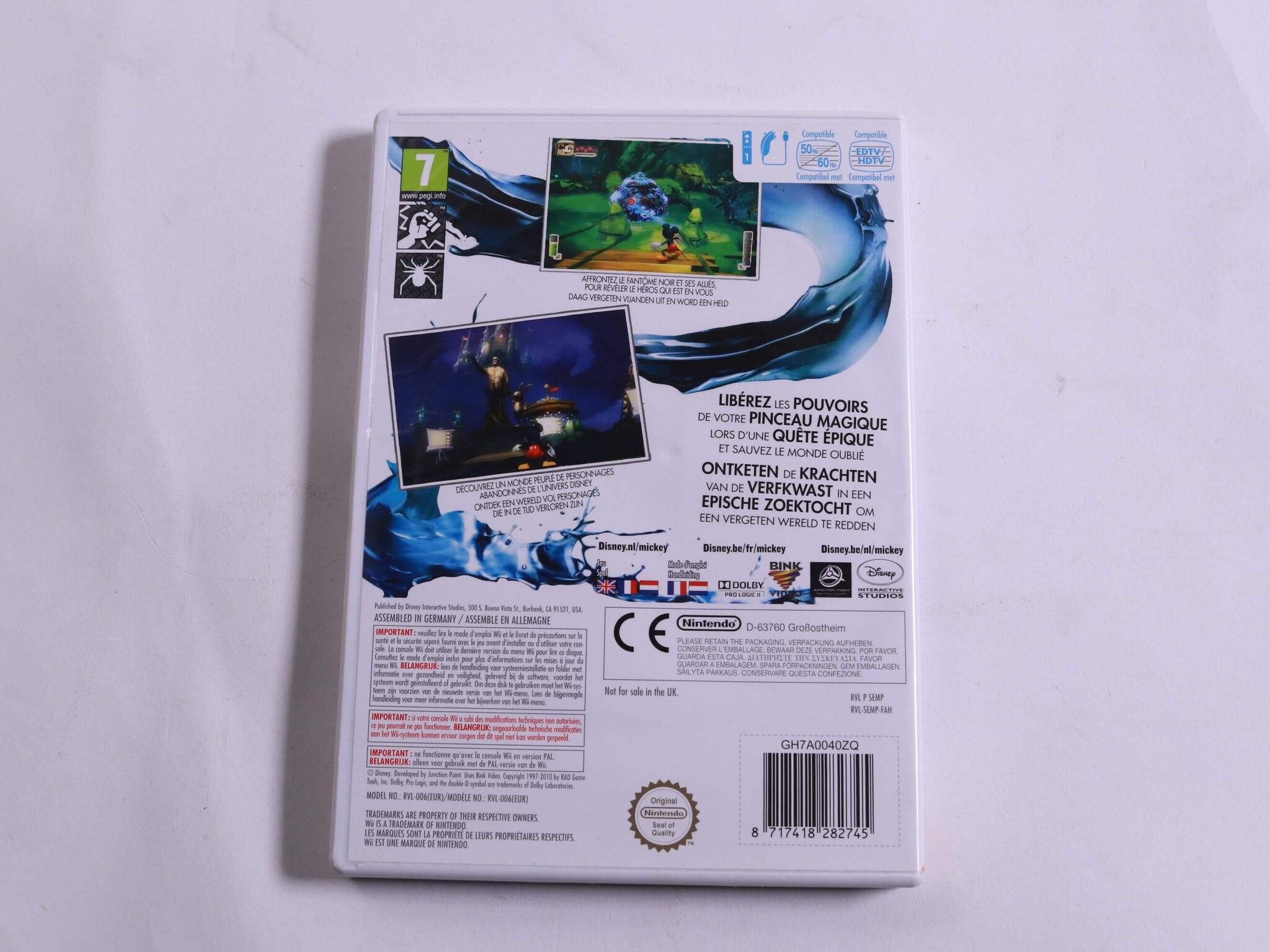 Wii - Epic Mickey - Junction Point Studios - productfoto 3