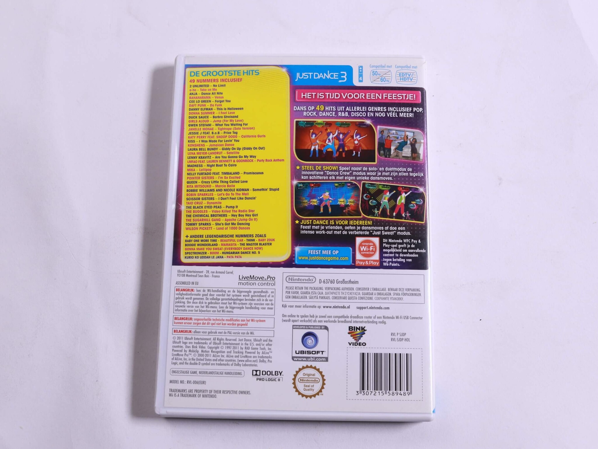 Wii - Just Dance 3 - Ubisoft - productfoto 3