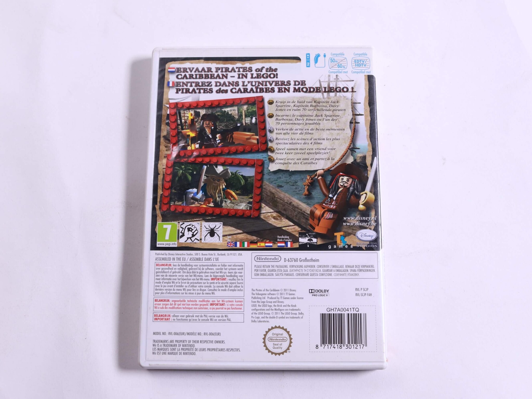 Wii - LEGO Pirates of the Caribbean - Traveller's Tales - productfoto 3