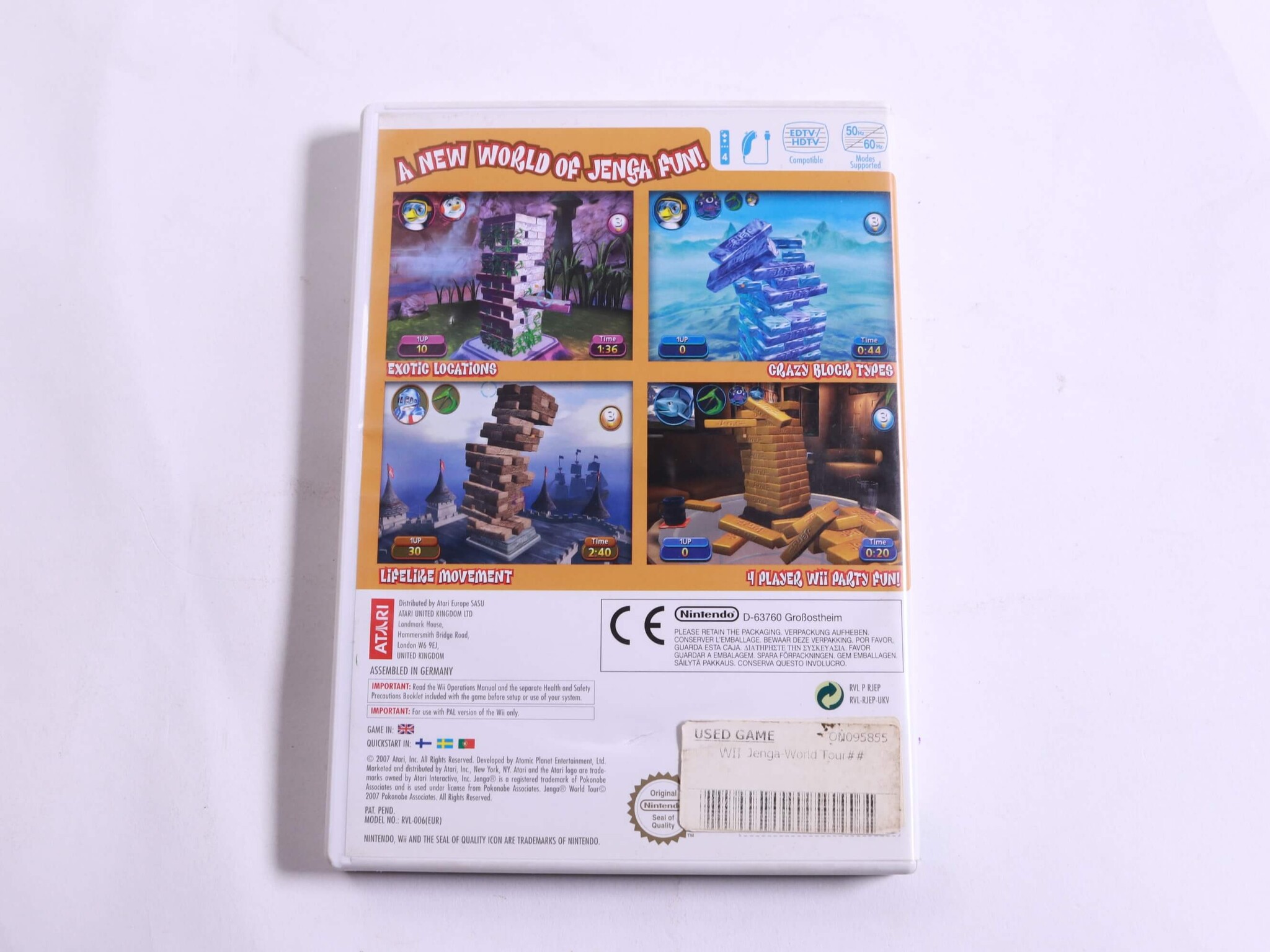 WII - Jenga - Nintendo - productfoto 3
