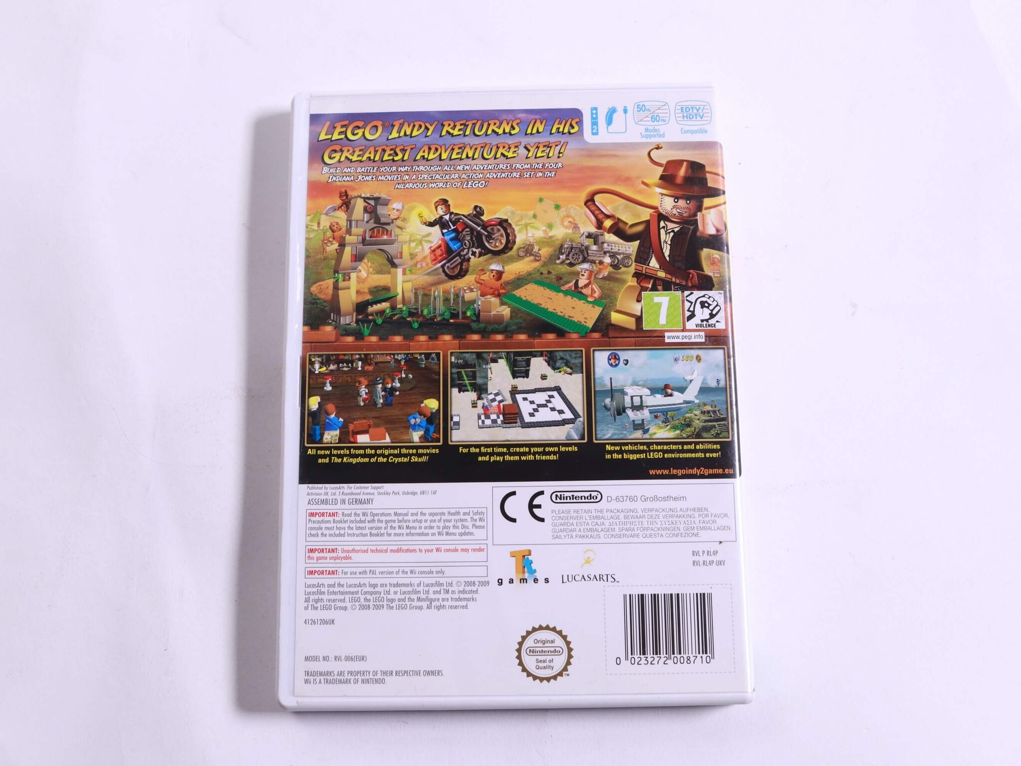 Wii - LEGO Indiana Jones 2: The Adventure Continues - Traveller's Tales - productfoto 3