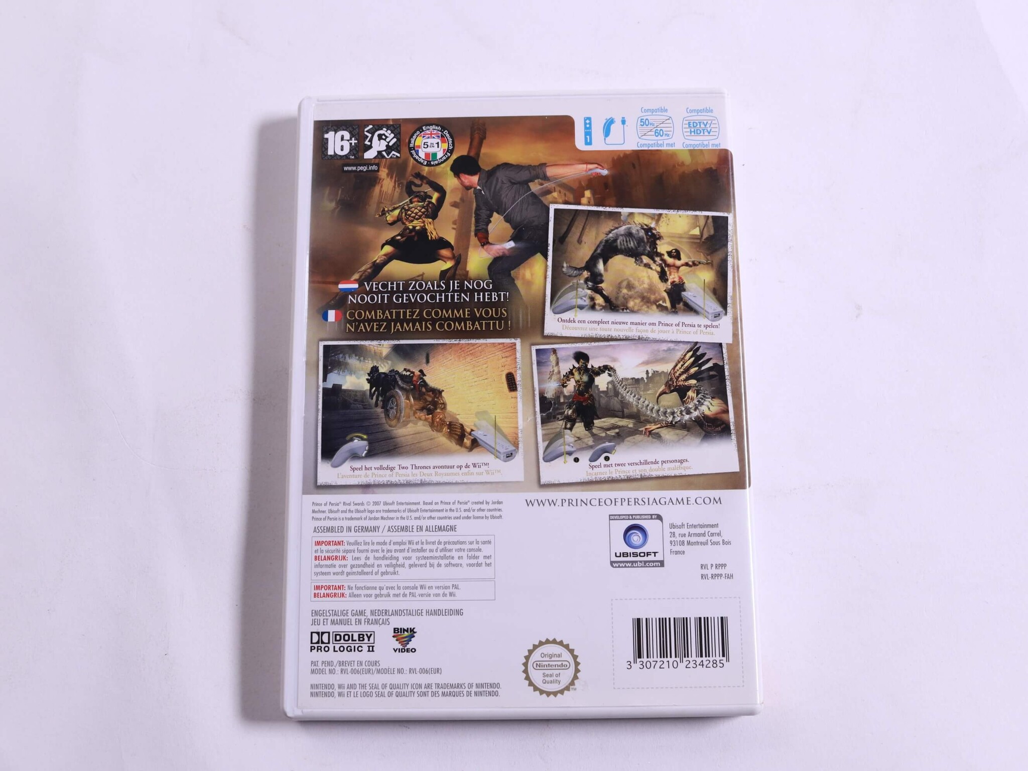 Wii - Prince of Persia: Rival Swords [No Manual] - Ubisoft - productfoto 3