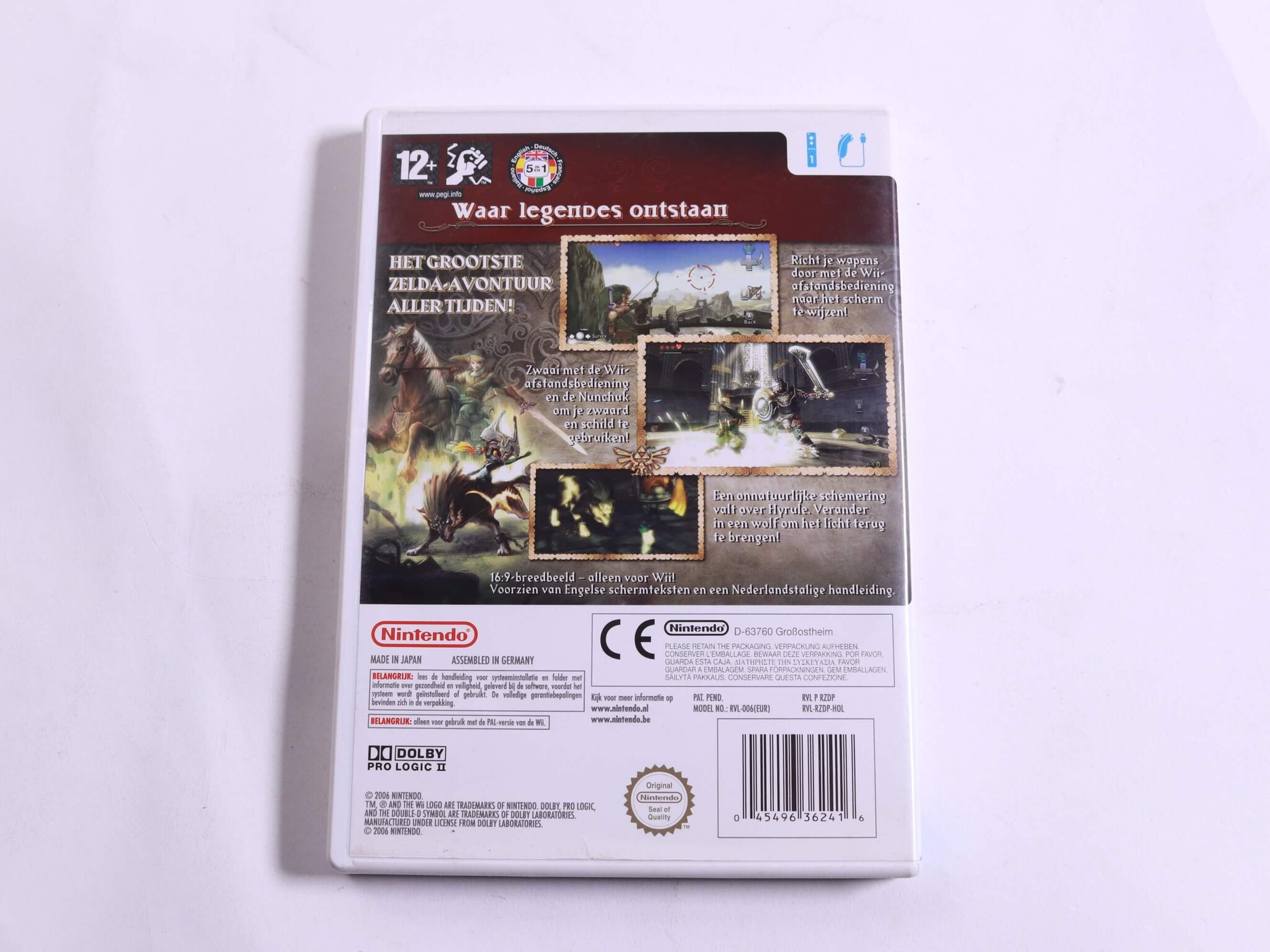 Wii - The Legend of Zelda: Twilight Princess - Nintendo - productfoto 3